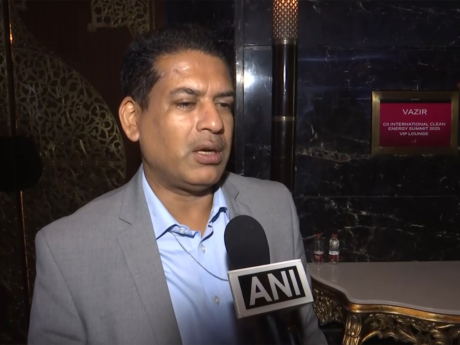 Ministry of New and Renewable Energy (MNRE) Secretary Santosh Kumar Sarangi (Image: ANI) Ministry of New and Renewable Energy (MNRE) Secretary Santosh Kumar Sarangi (Image: ANI)