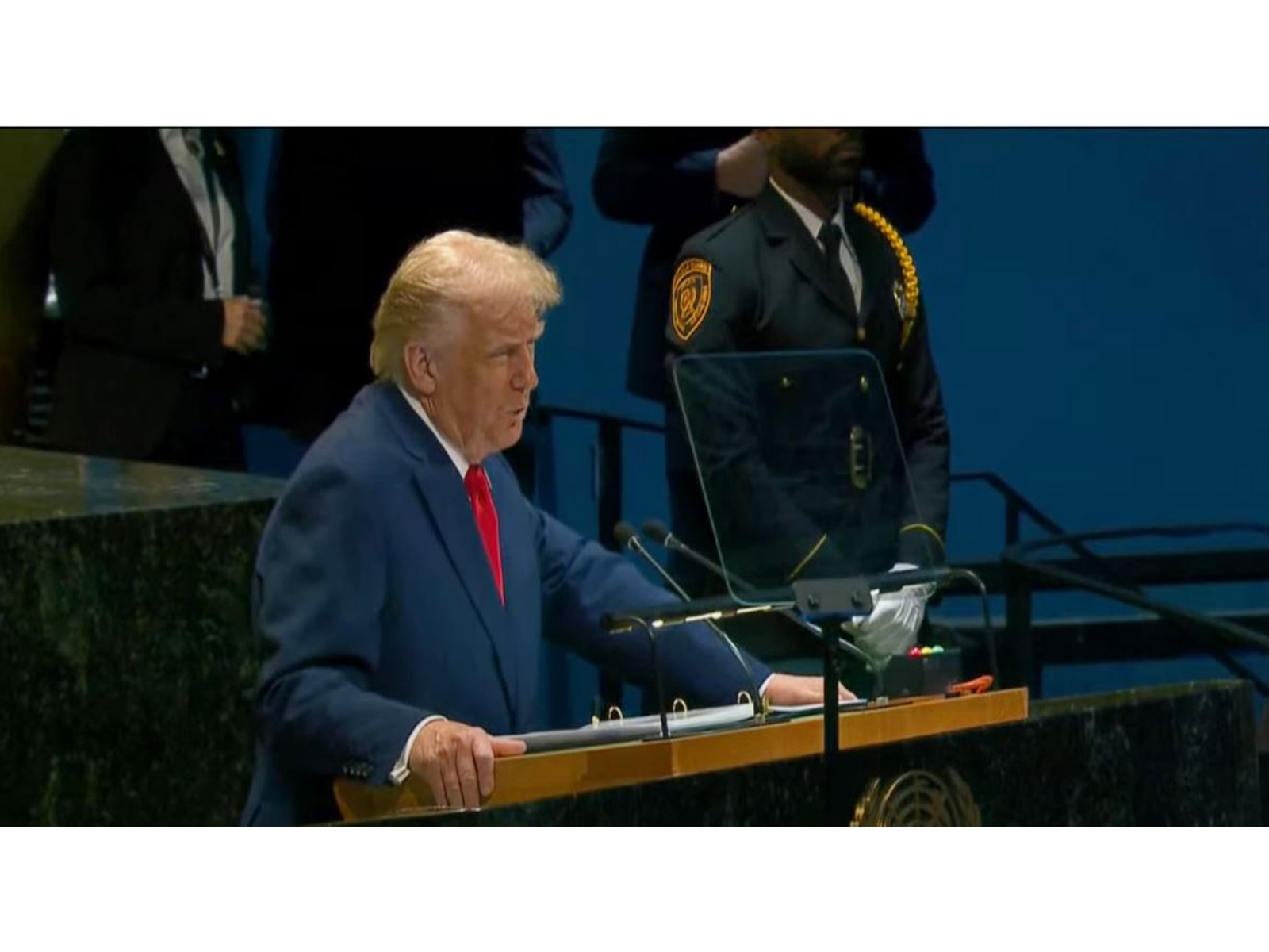 US President Donald Trump addresses the 80th United Nations General Assembly in New York, criticising Russia’s war in Ukraine (Photo/YouTube) US President Donald Trump addresses the 80th United Nations General Assembly in New York, criticising Russia’s war in Ukraine (Photo/YouTube)