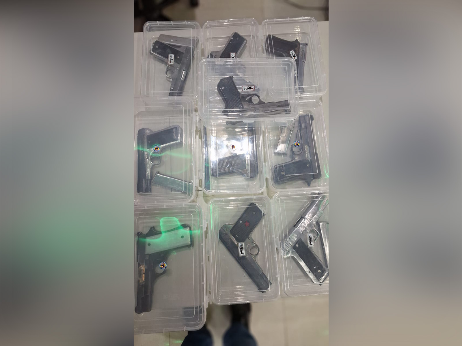 Seized firearms. (Photo/ANI) Seized firearms. (Photo/ANI)