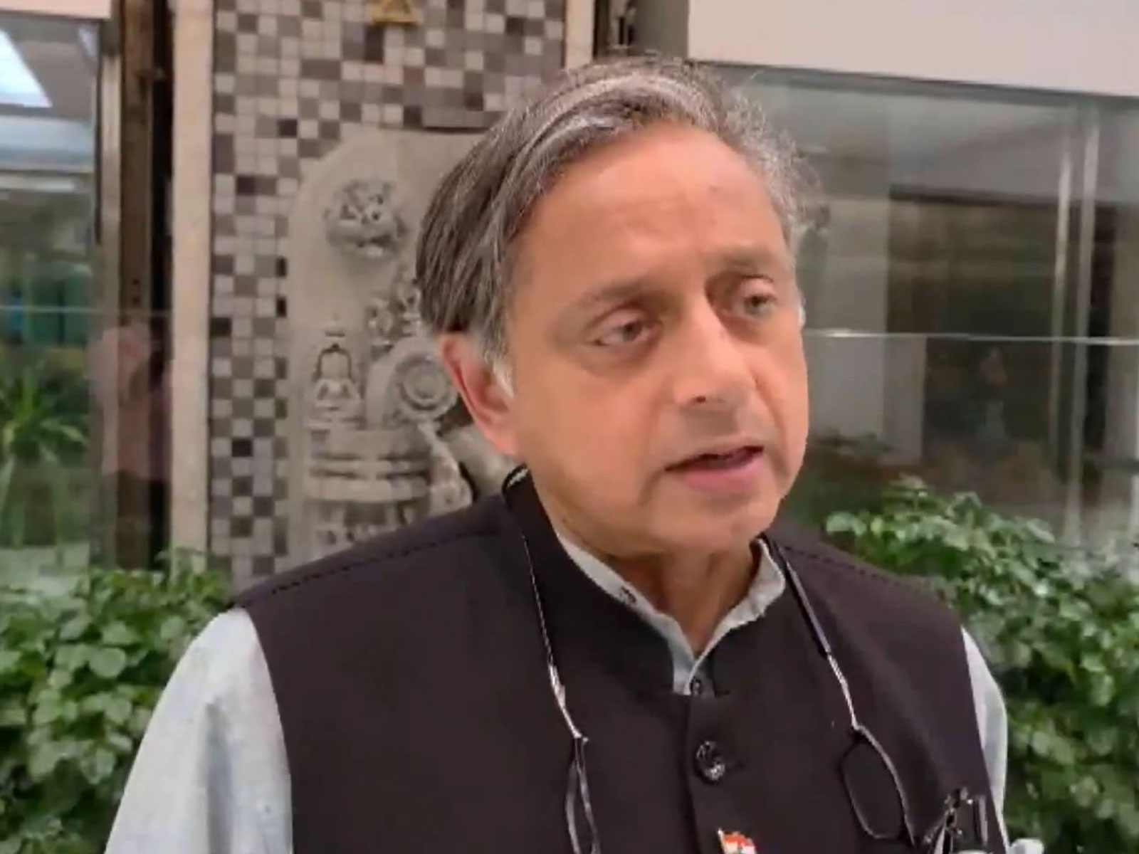 Congress MP Dr Shashi Tharoor. (Photo/ANI)