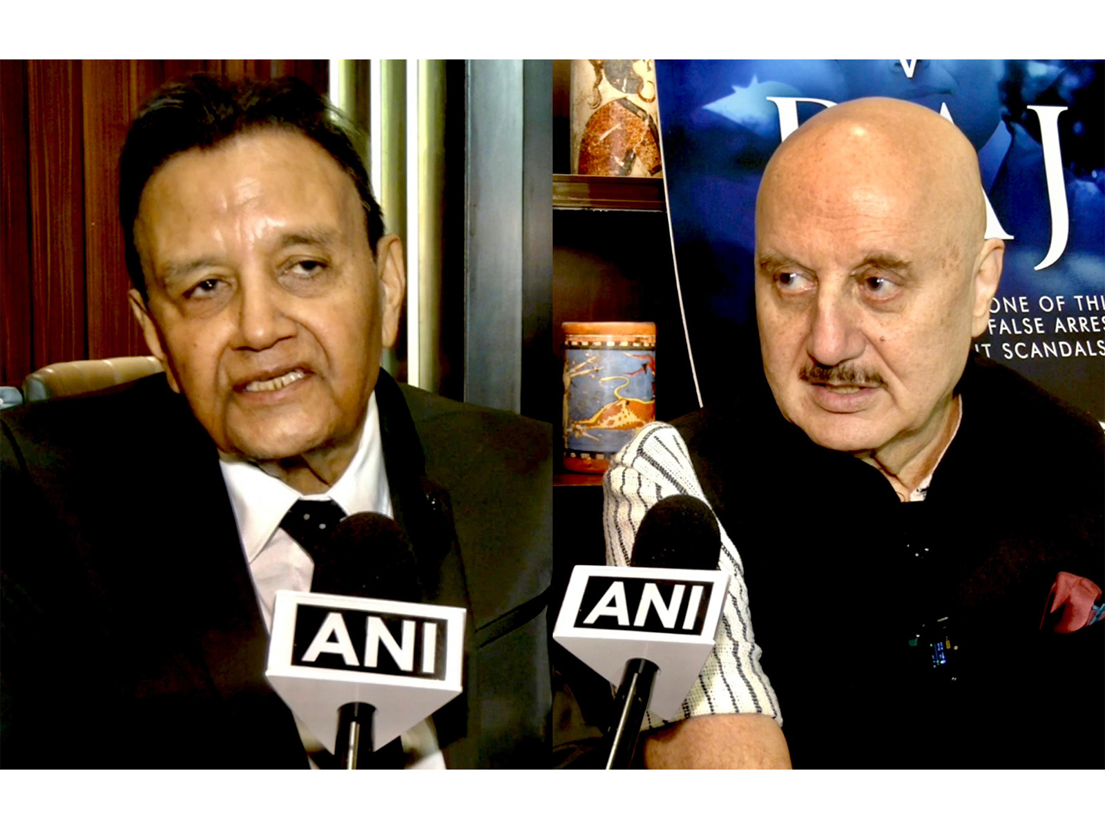 Dr Raj Bothra and Anupam Kher (Photo: ANI) Dr Raj Bothra and Anupam Kher (Photo: ANI)