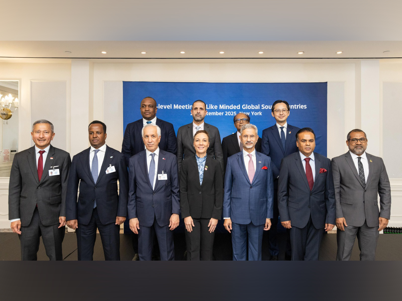 EAM Jaishankar hosts high-level meeting to strengthen Global South collaboration at UNGA (PhotoX/@DrSJaishankar) EAM Jaishankar hosts high-level meeting to strengthen Global South collaboration at UNGA (PhotoX/@DrSJaishankar)