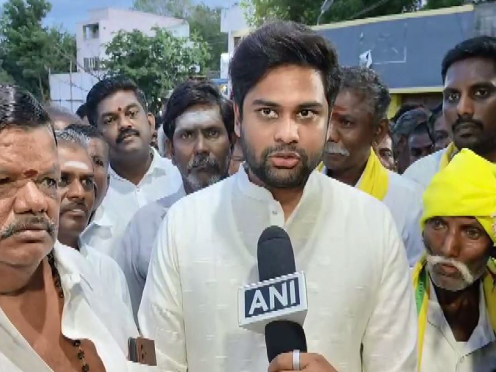 Erstwhile 42nd titular king of the Ettayapuram Samasthanam, Chaitanya Raja (Photo/ANI) Erstwhile 42nd titular king of the Ettayapuram Samasthanam, Chaitanya Raja (Photo/ANI)