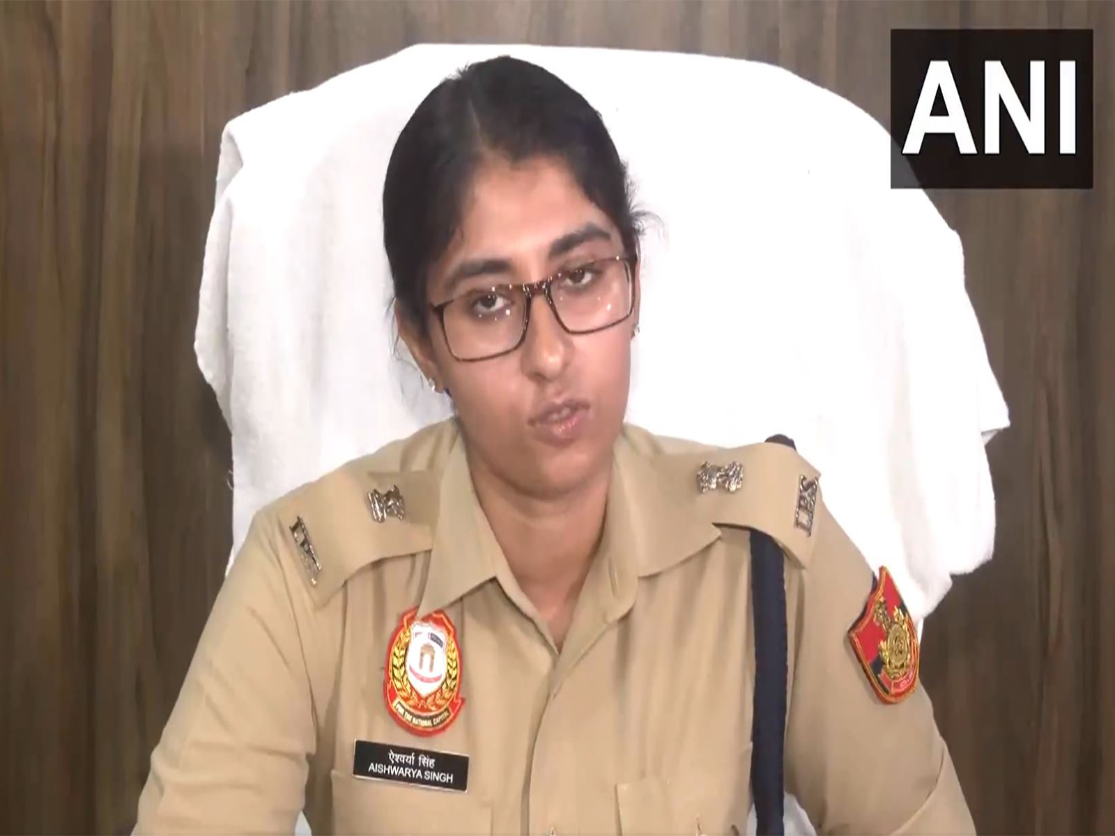 Deputy Commissioner of Police, South-West Delhi, Aishwarya Singh (Photo/ANI)