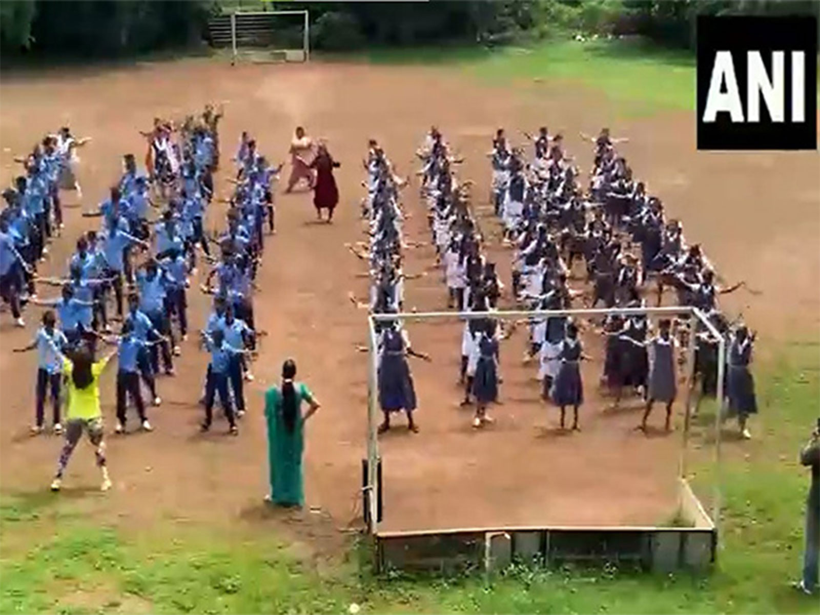 Kerala school students doing Zumba (File Photo/ANI) Kerala school students doing Zumba (File Photo/ANI)
