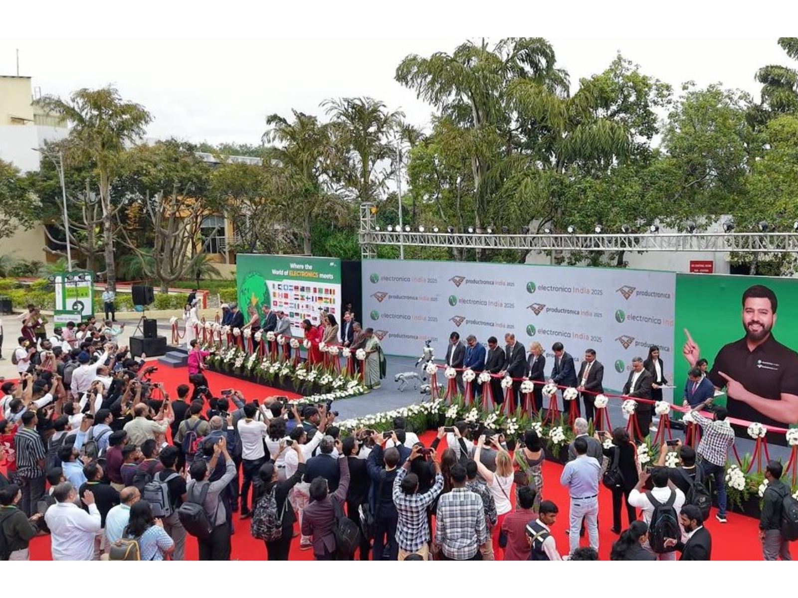 Largest-ever edition in Bengaluru underscores India's journey to becoming a global electronics manufacturing hub Largest-ever edition in Bengaluru underscores India's journey to becoming a global electronics manufacturing hub