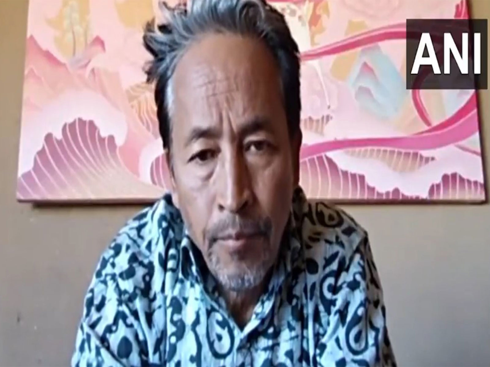 Activist Sonam Wangchuk (Photo/ANI) Activist Sonam Wangchuk (Photo/ANI)