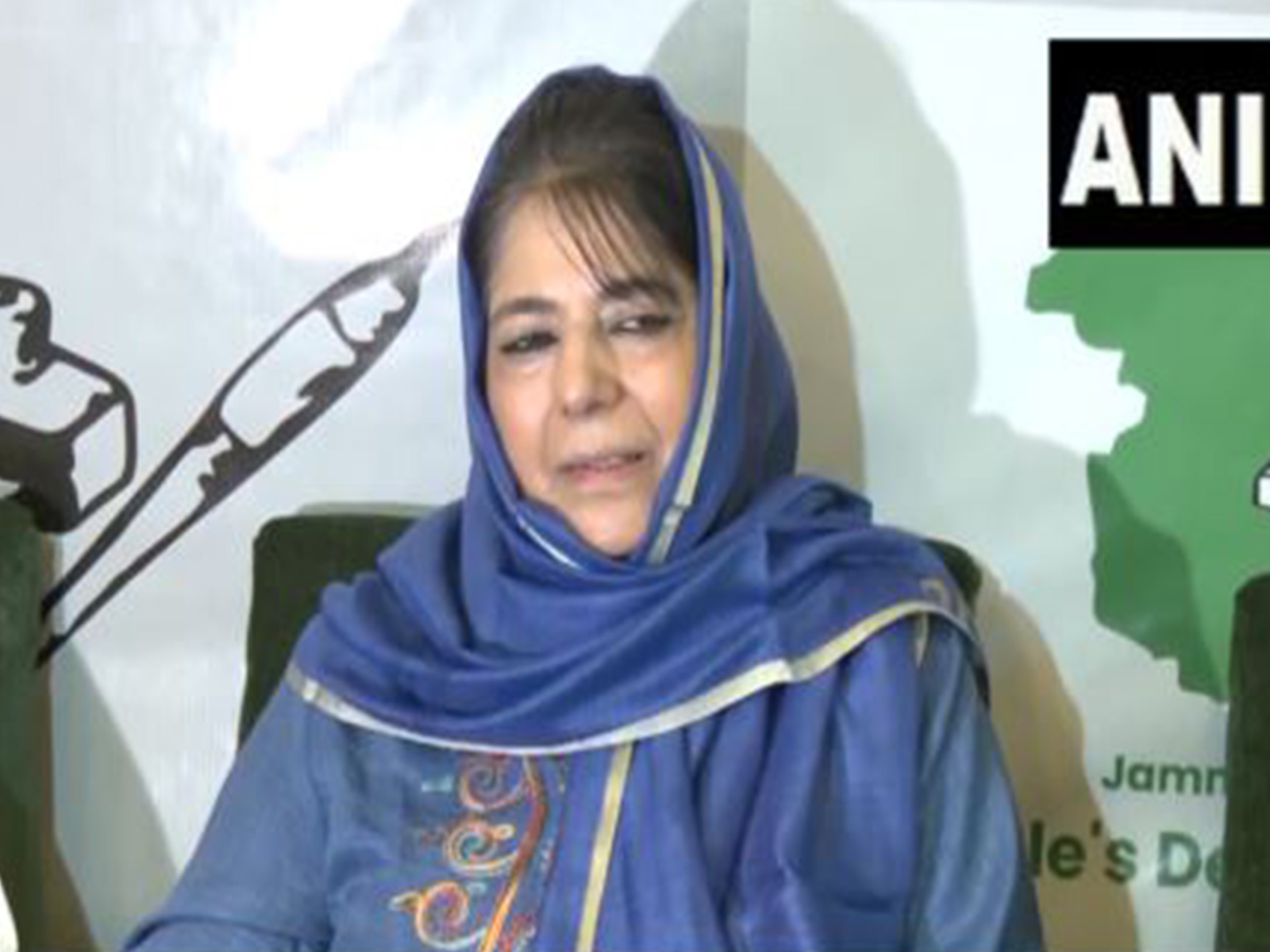 PDP chief Mehbooba Mufti (Photo/ANI) PDP chief Mehbooba Mufti (Photo/ANI)