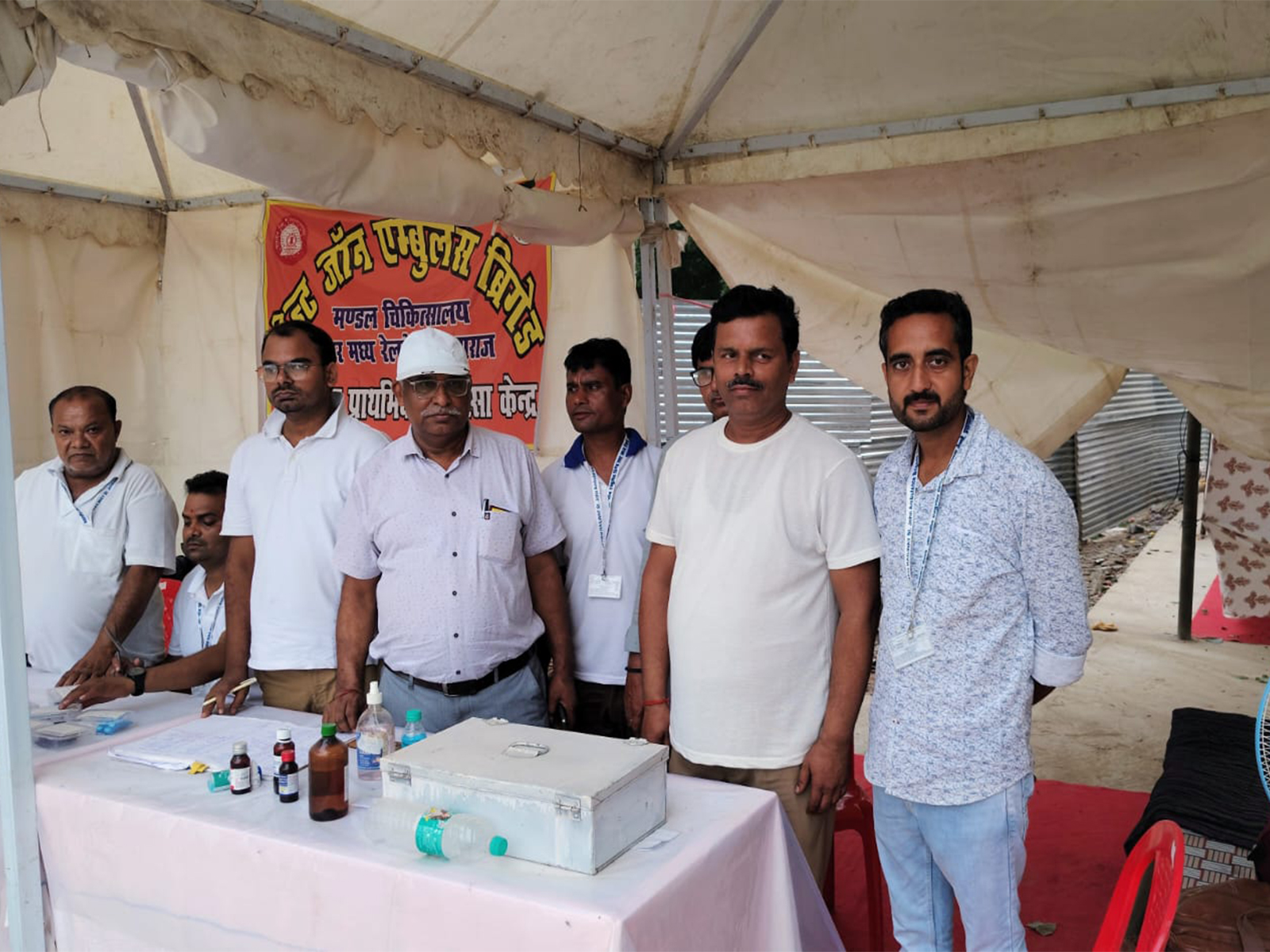 Vindhyachal Railway Station gears up with special facilities for Shardiya Navratri Mela (Photo/ANI) Vindhyachal Railway Station gears up with special facilities for Shardiya Navratri Mela (Photo/ANI)