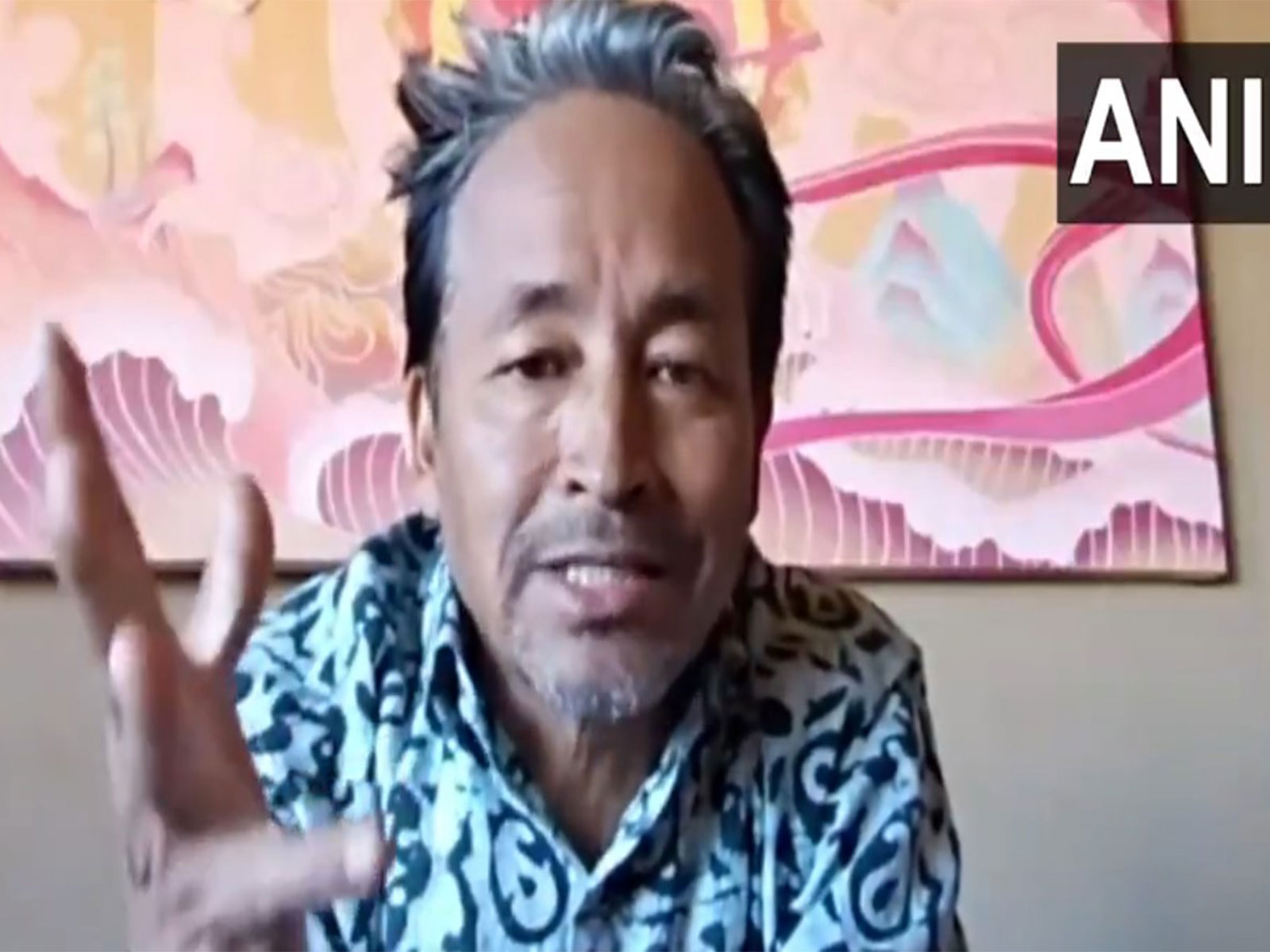 Activist Sonam Wangchuk (Photo/ANI) Activist Sonam Wangchuk (Photo/ANI)