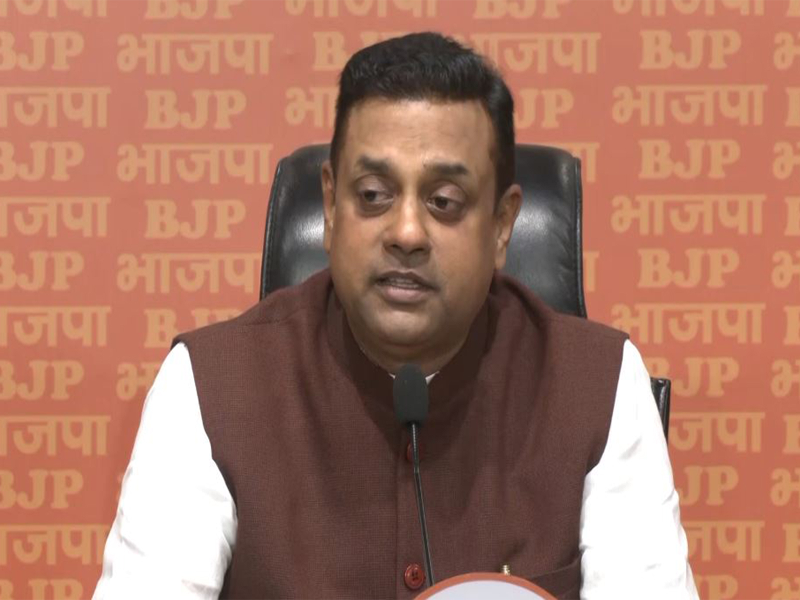 BJP MP Sambit Patra (Photo/ANI) BJP MP Sambit Patra (Photo/ANI)