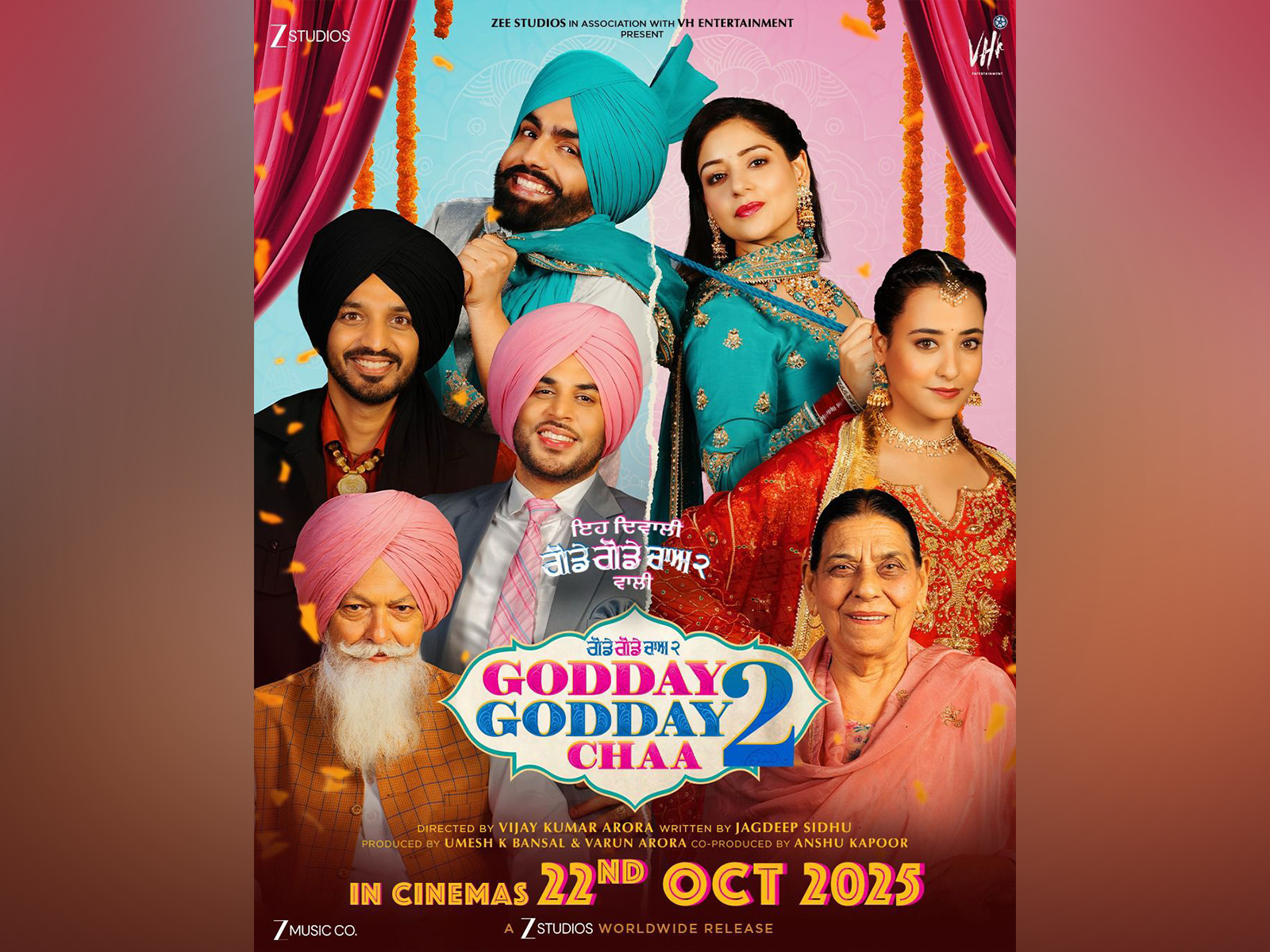 Poster of Godday Godday Chaa 2 (Image source: Instagram @ammyvirk) Poster of Godday Godday Chaa 2 (Image source: Instagram @ammyvirk)