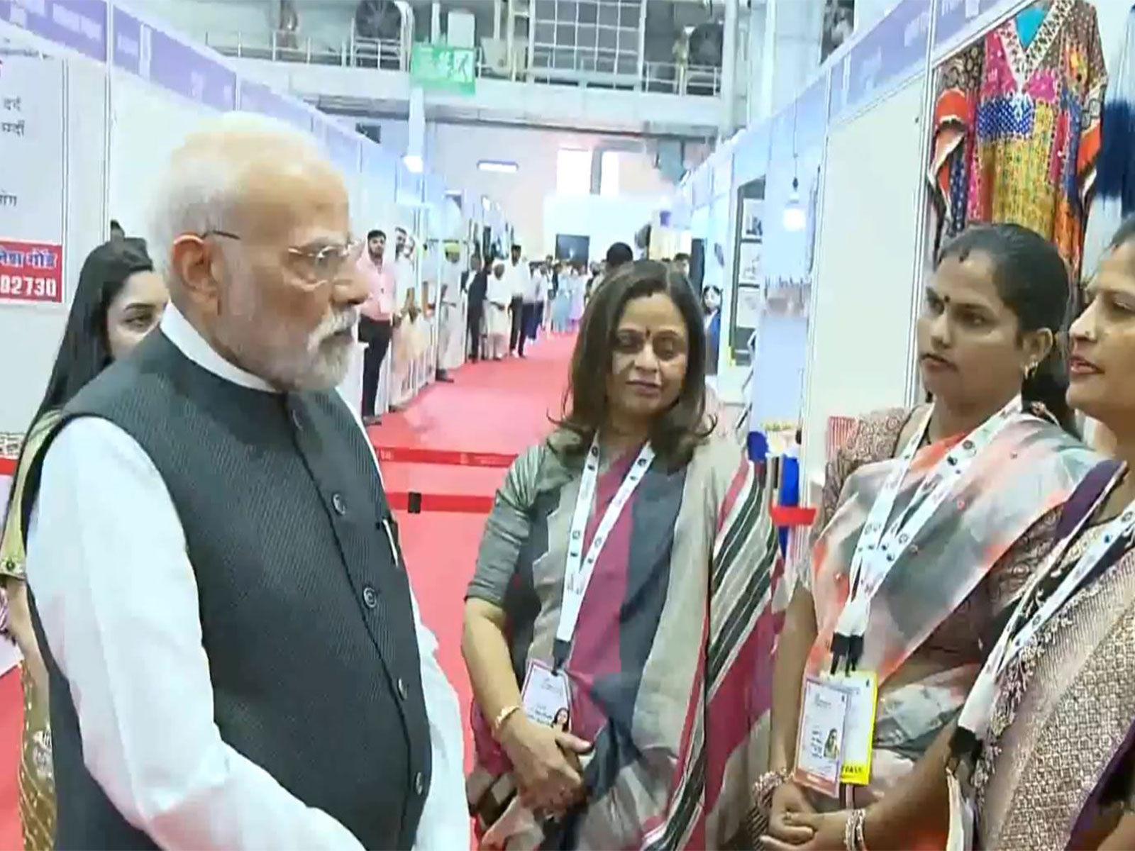 PM Narendra Modi at Uttar Pradesh International Trade Show-2025 (Photo/ANI) PM Narendra Modi at Uttar Pradesh International Trade Show-2025 (Photo/ANI)