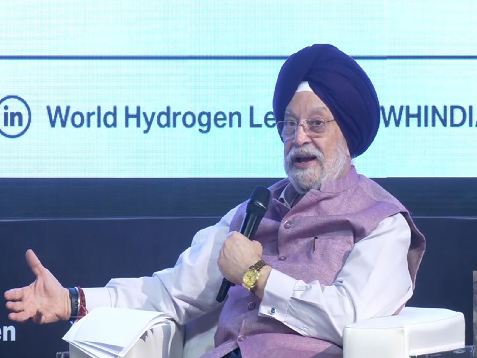 Union Minister for Petroleum and Natural Gas Hardeep Singh Puri (Photo/ANI) Union Minister for Petroleum and Natural Gas Hardeep Singh Puri (Photo/ANI)