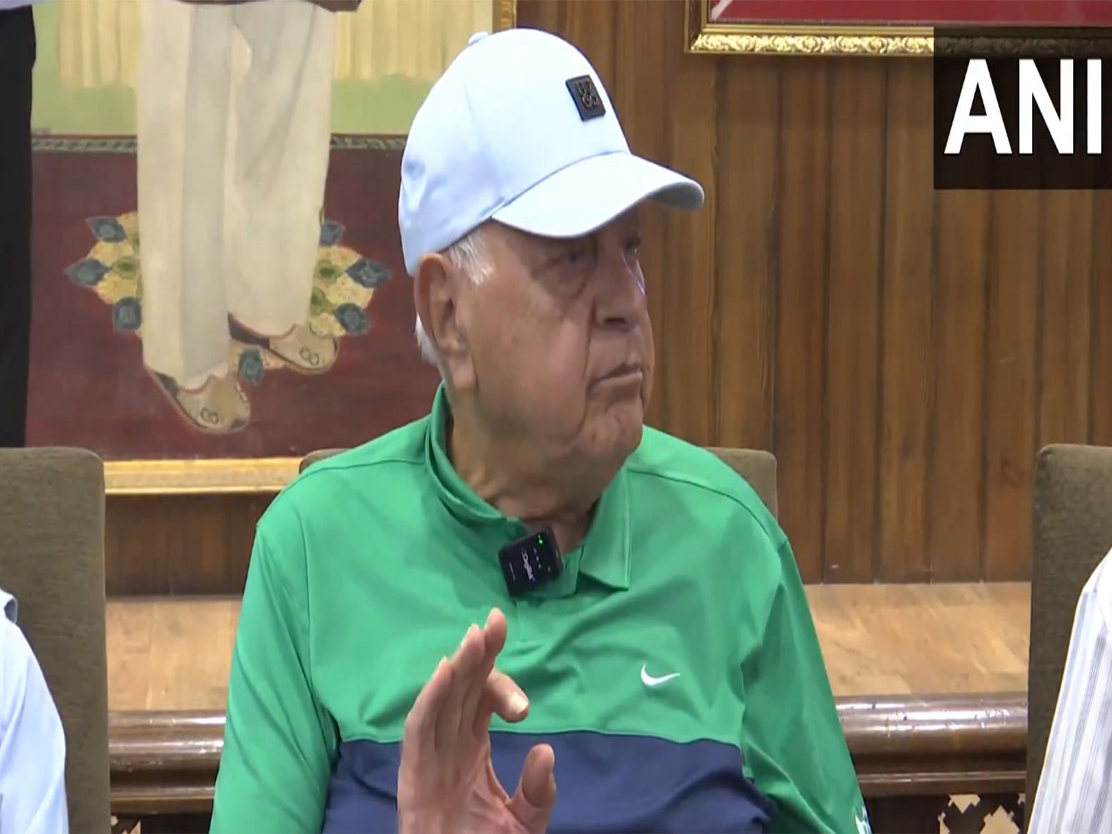 National Conference chief Farooq Abdullah (Photo/ANI) National Conference chief Farooq Abdullah (Photo/ANI)