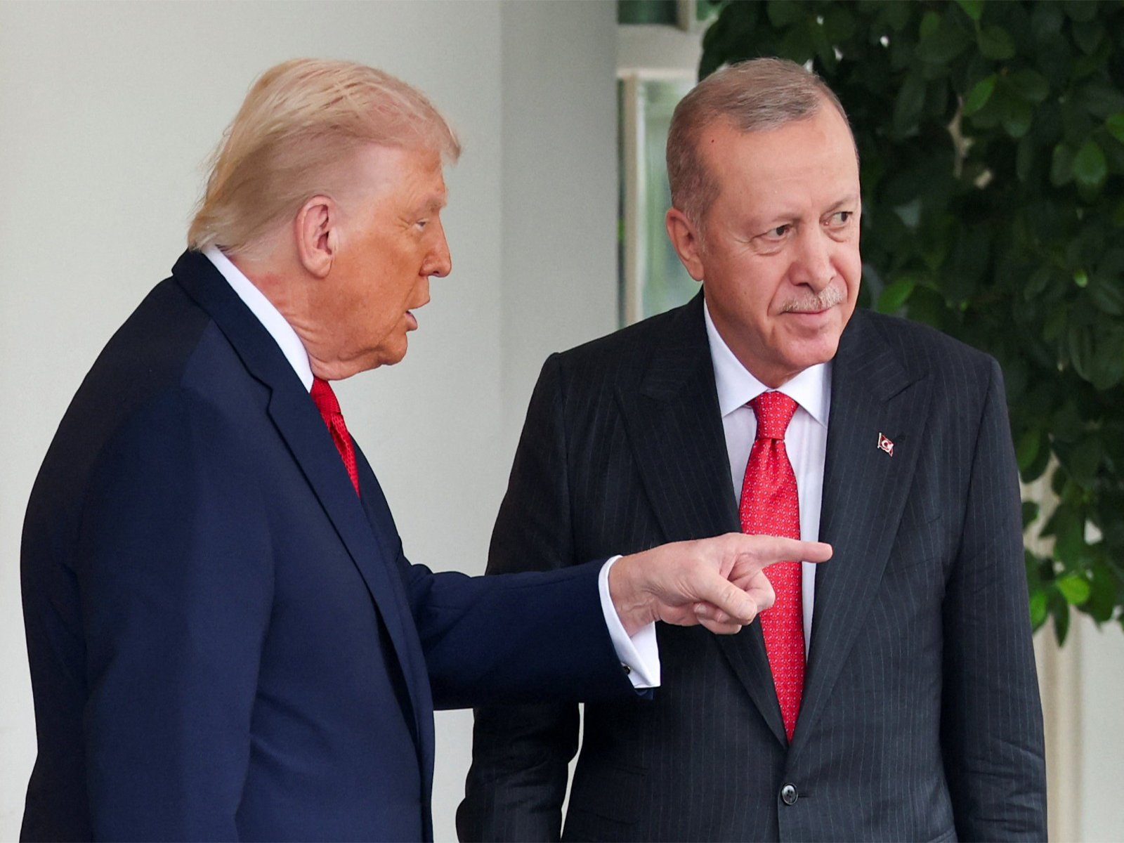 US President Donald Trump with Turkish President Recep Tayyip Erdogan (Photo/Reuters) US President Donald Trump with Turkish President Recep Tayyip Erdogan (Photo/Reuters)