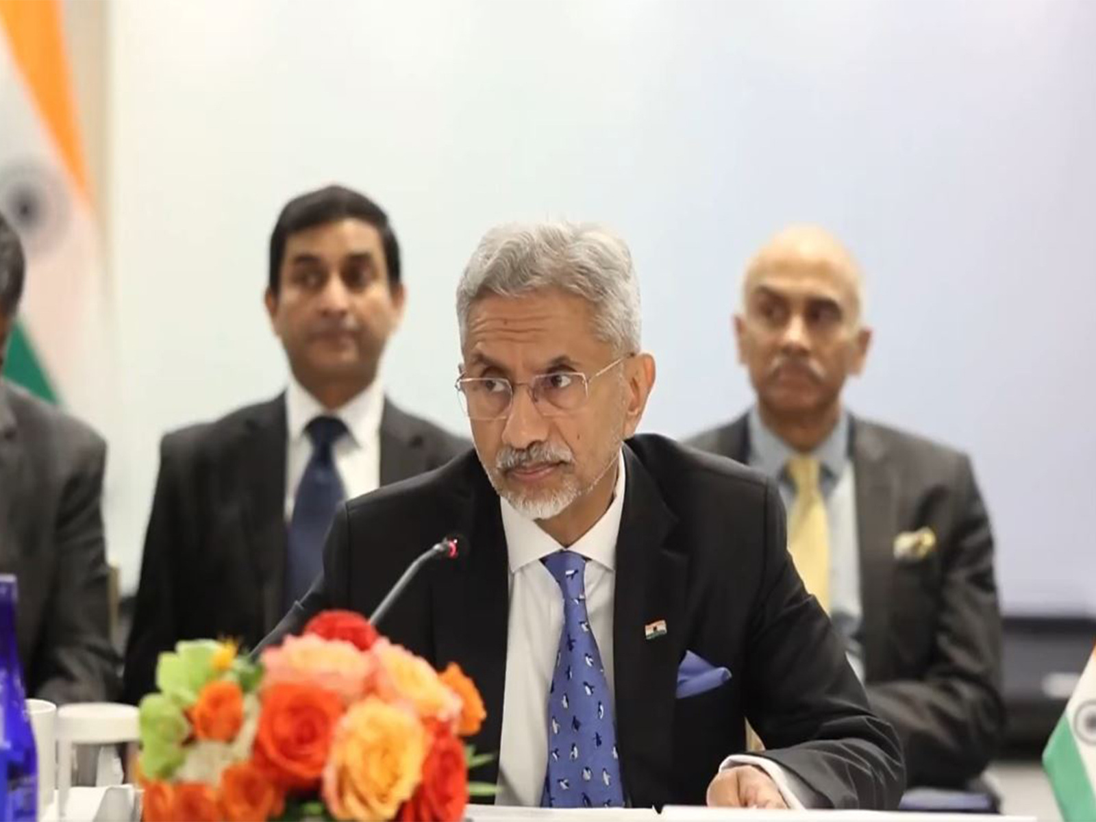 External Affairs Minister S Jaishankar speaking at the India-SICA Foreign Minister’s Meeting in New York (Photo/@DrSJaishankar) External Affairs Minister S Jaishankar speaking at the India-SICA Foreign Minister’s Meeting in New York (Photo/@DrSJaishankar)