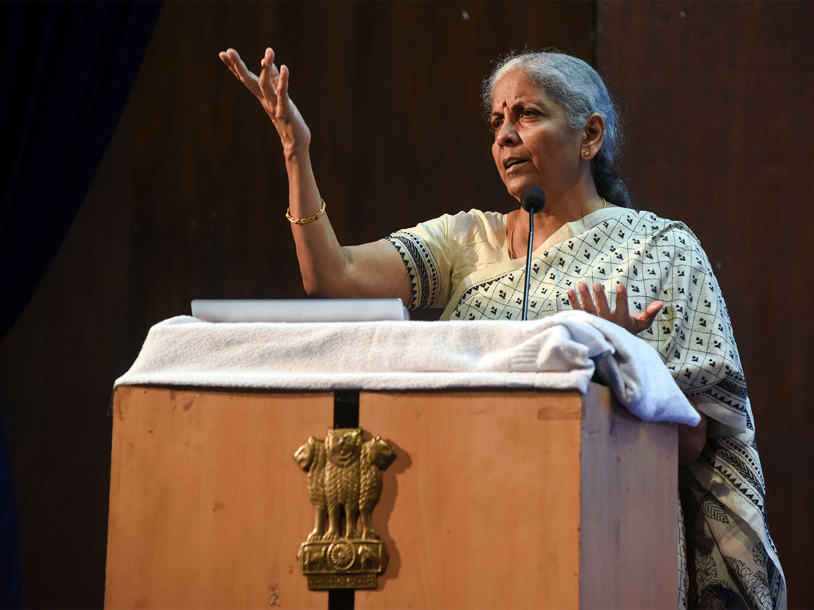 Union Minister for Finance and Corporate Affairs, Nirmala Sitharaman (File Photo/ANI) Union Minister for Finance and Corporate Affairs, Nirmala Sitharaman (File Photo/ANI)