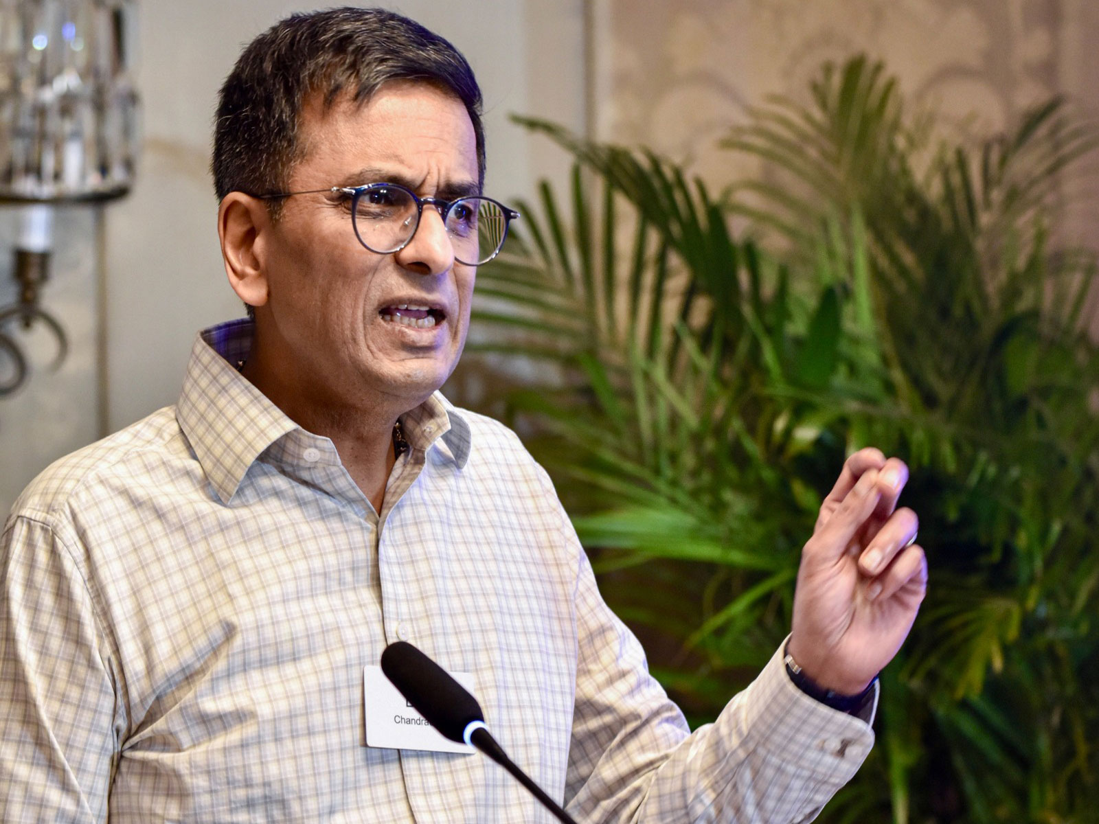 Former Chief Justice of India DY Chandrachud (Photo/ANI) Former Chief Justice of India DY Chandrachud (Photo/ANI)