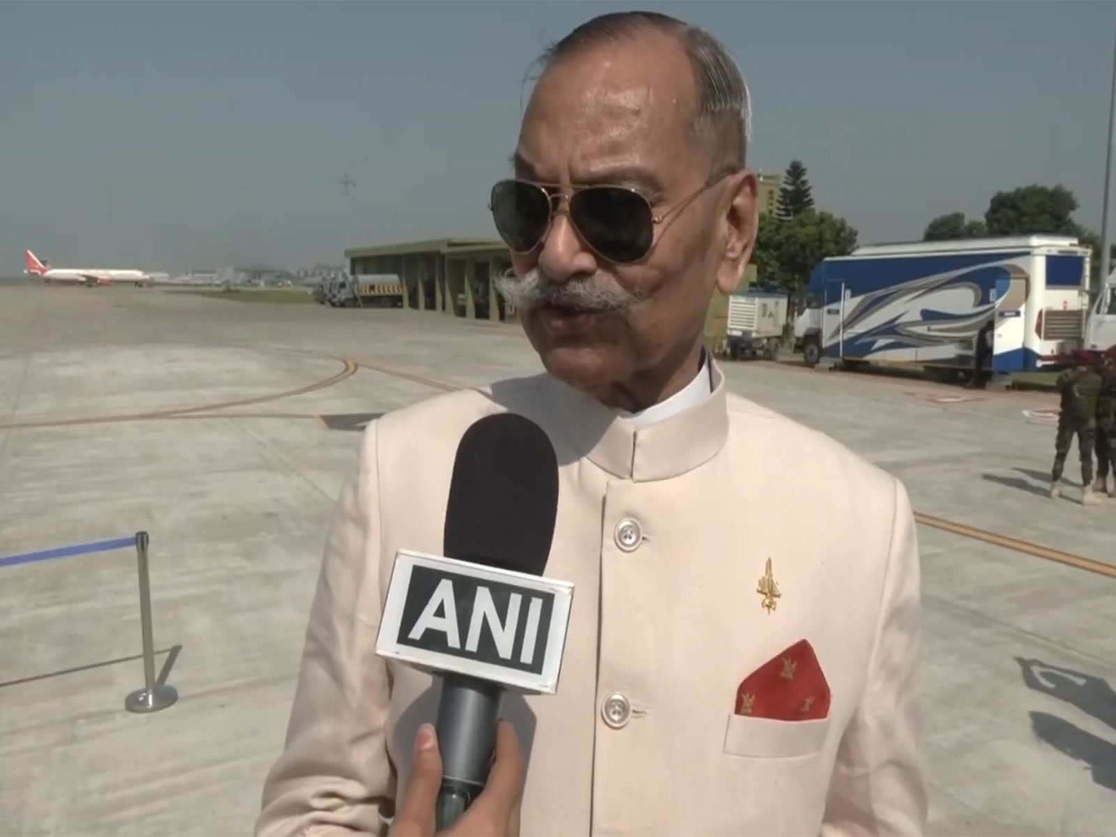 Squadron leader SS Tyagi (Photo/ANI) Squadron leader SS Tyagi (Photo/ANI)