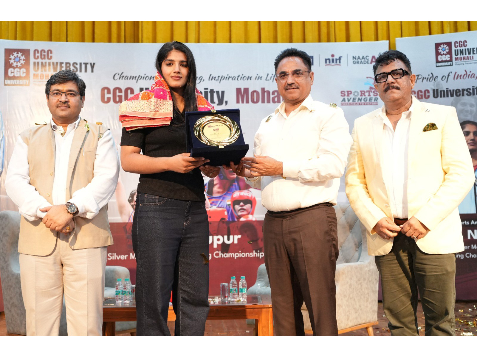 CGC University, Mohali Officially Launches Boxing Champion Nupur As Its Brand Ambassador CGC University, Mohali Officially Launches Boxing Champion Nupur As Its Brand Ambassador