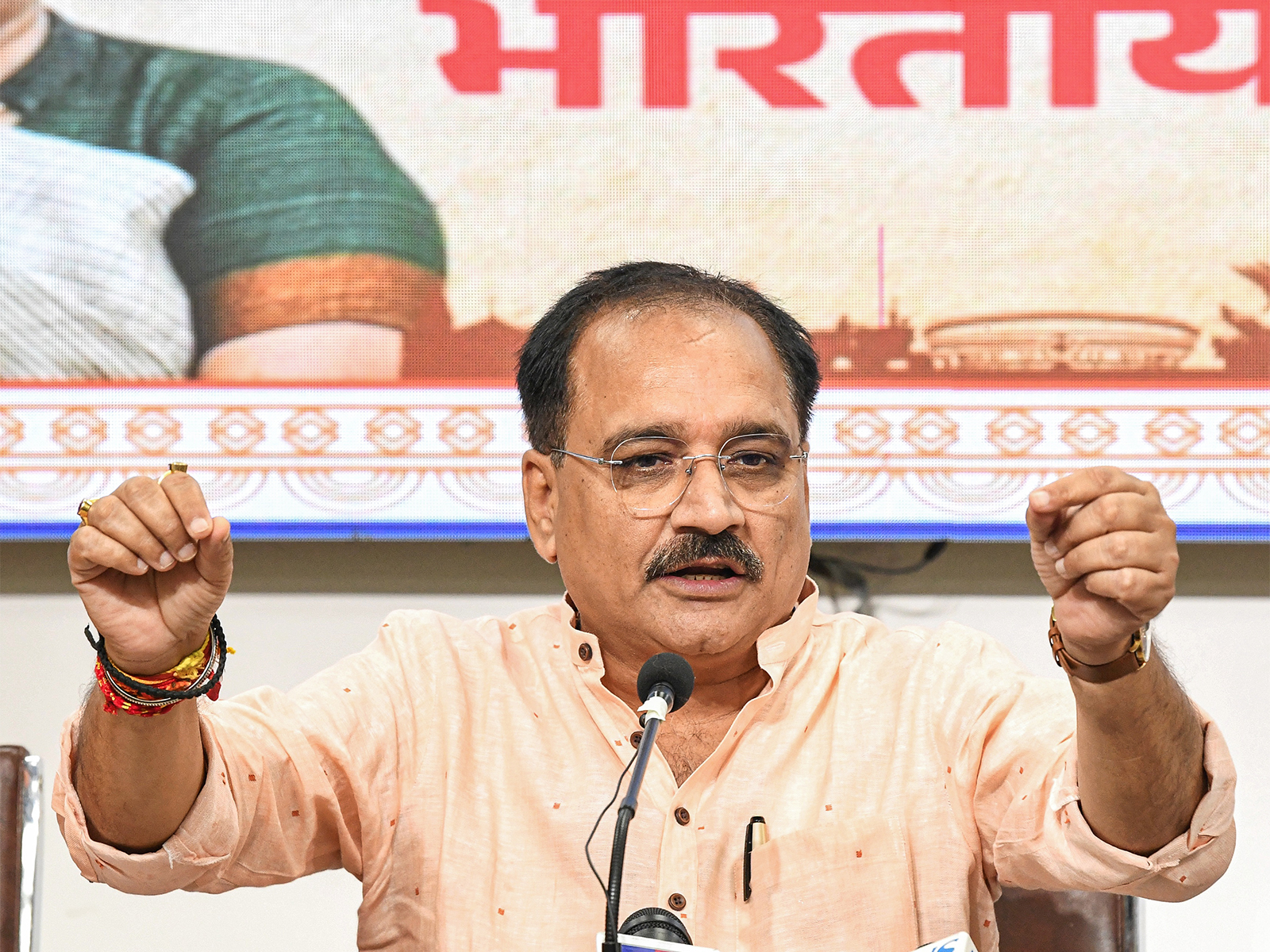 Delhi BJP President Virendra Sachdeva (File Photo/ANI) Delhi BJP President Virendra Sachdeva (File Photo/ANI)
