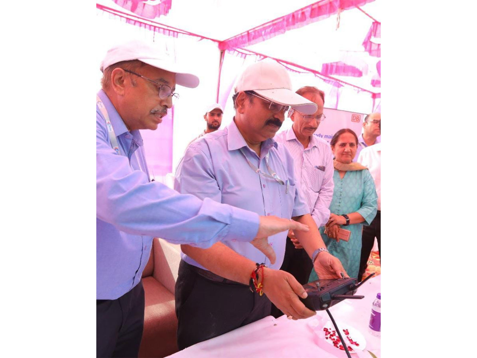 NCRTC launches drone-based OHE monitoring on Namo Bharat Corridor (Photo/ANI) NCRTC launches drone-based OHE monitoring on Namo Bharat Corridor (Photo/ANI)