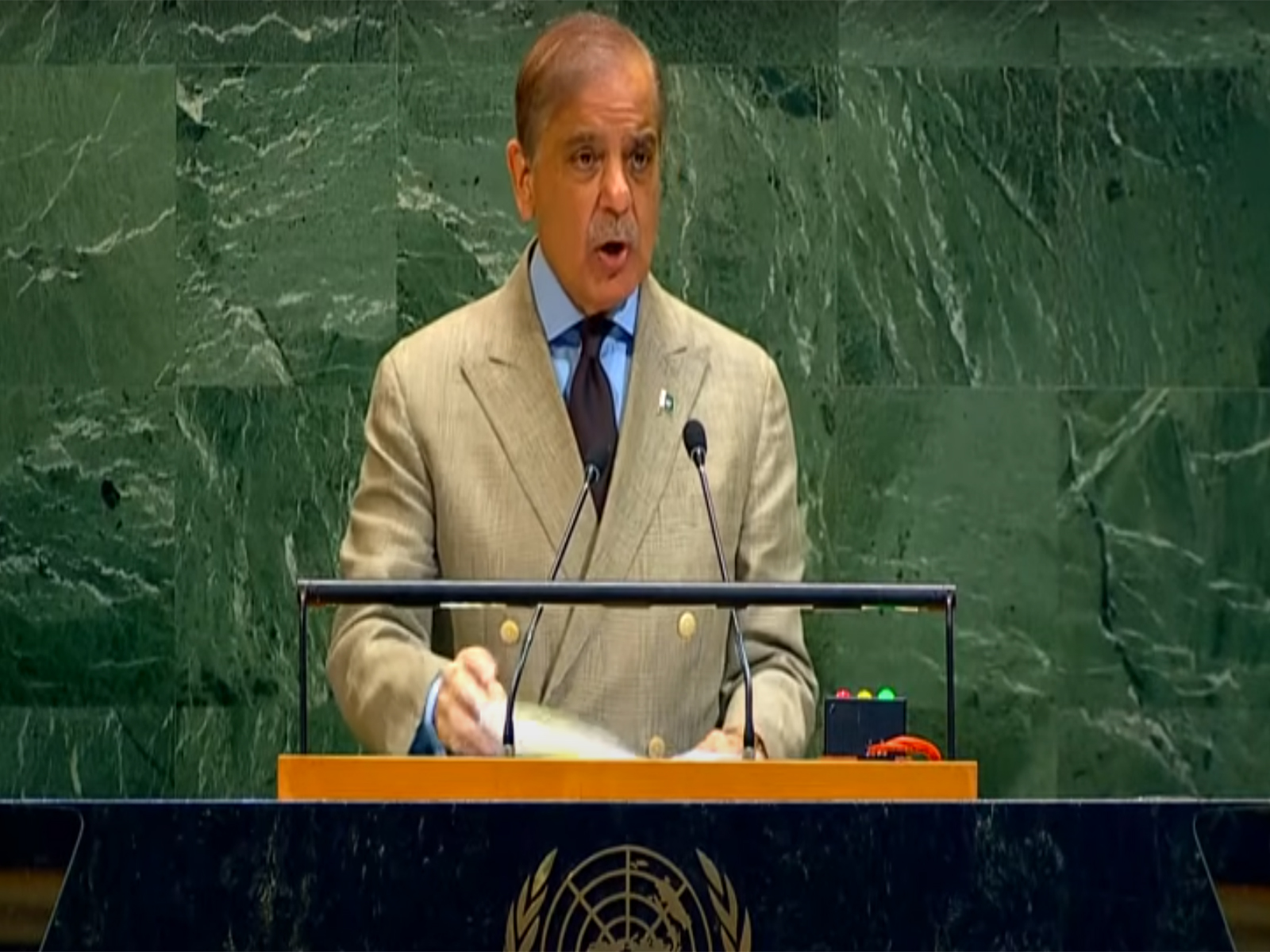 Pakistan Prime Minister Shehbaz Sharif (Photo/Youtube/UN) Pakistan Prime Minister Shehbaz Sharif (Photo/Youtube/UN)