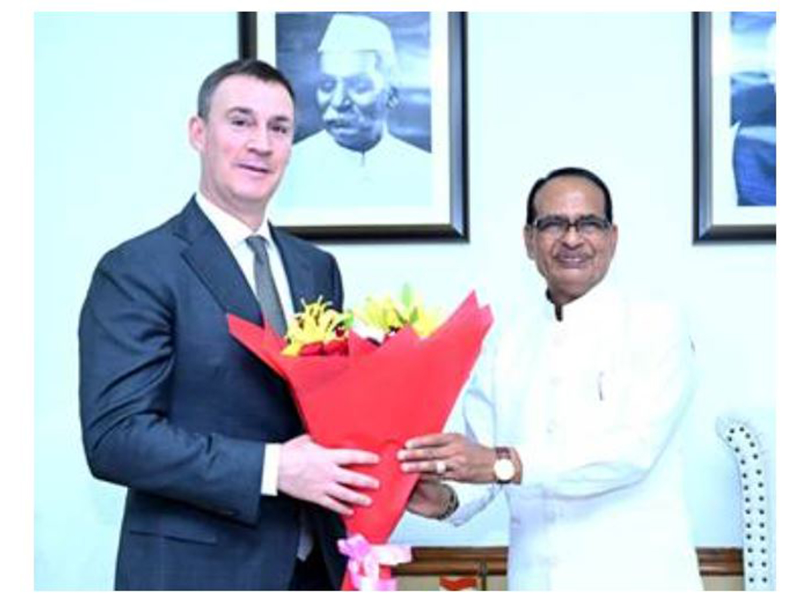 Shivraj Singh Chouhan meets Russian Deputy PM Dmitry Patrushev in New Delhi (Photo/ PIB) Shivraj Singh Chouhan meets Russian Deputy PM Dmitry Patrushev in New Delhi (Photo/ PIB)
