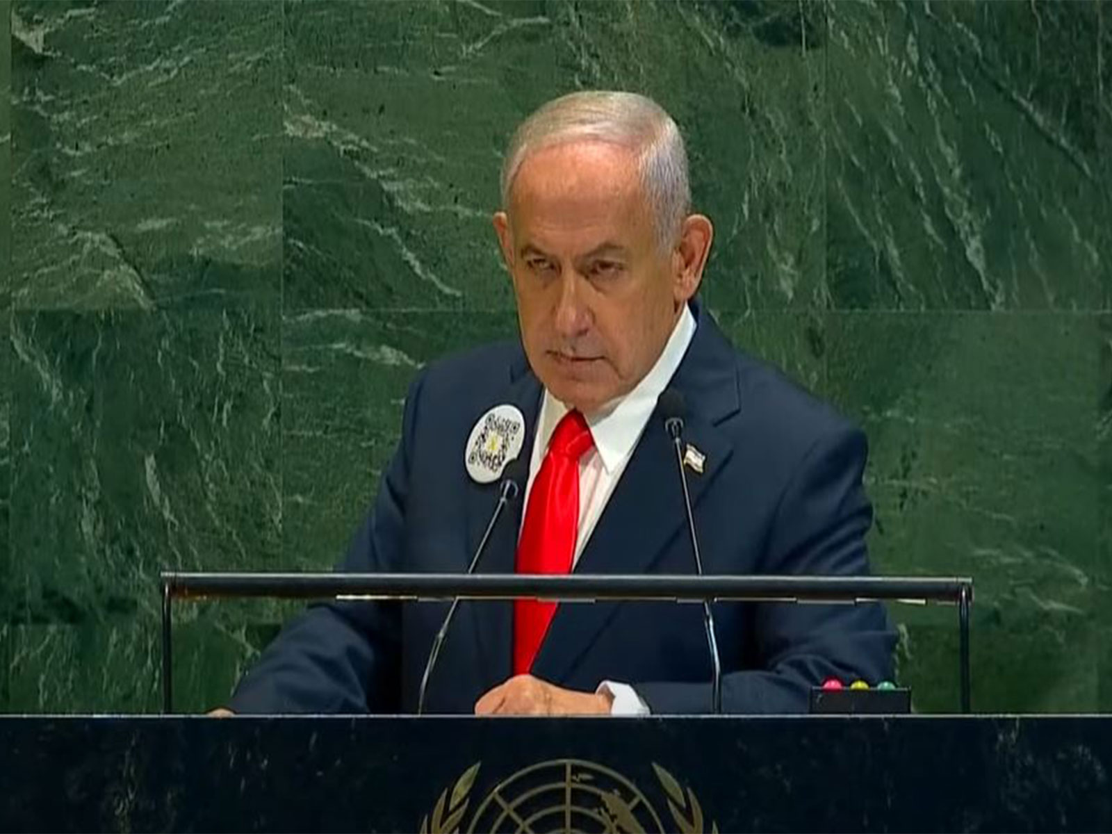Israeli Prime Minister Benjamin Netanyahu addresses the 80th UNGA in New York (Photo/UN YouTube) Israeli Prime Minister Benjamin Netanyahu addresses the 80th UNGA in New York (Photo/UN YouTube)