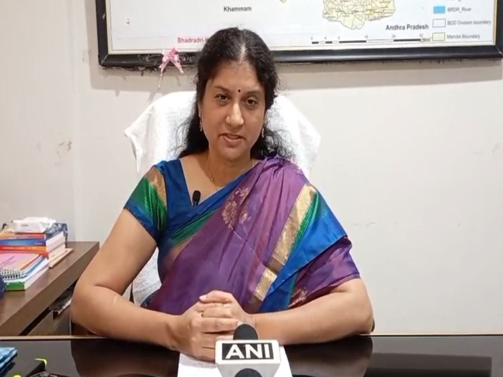 Bhadradri Kothagudem District Dmho Dr.Sapavath jayalaxmi (Photo/ANI) Bhadradri Kothagudem District Dmho Dr.Sapavath jayalaxmi (Photo/ANI)