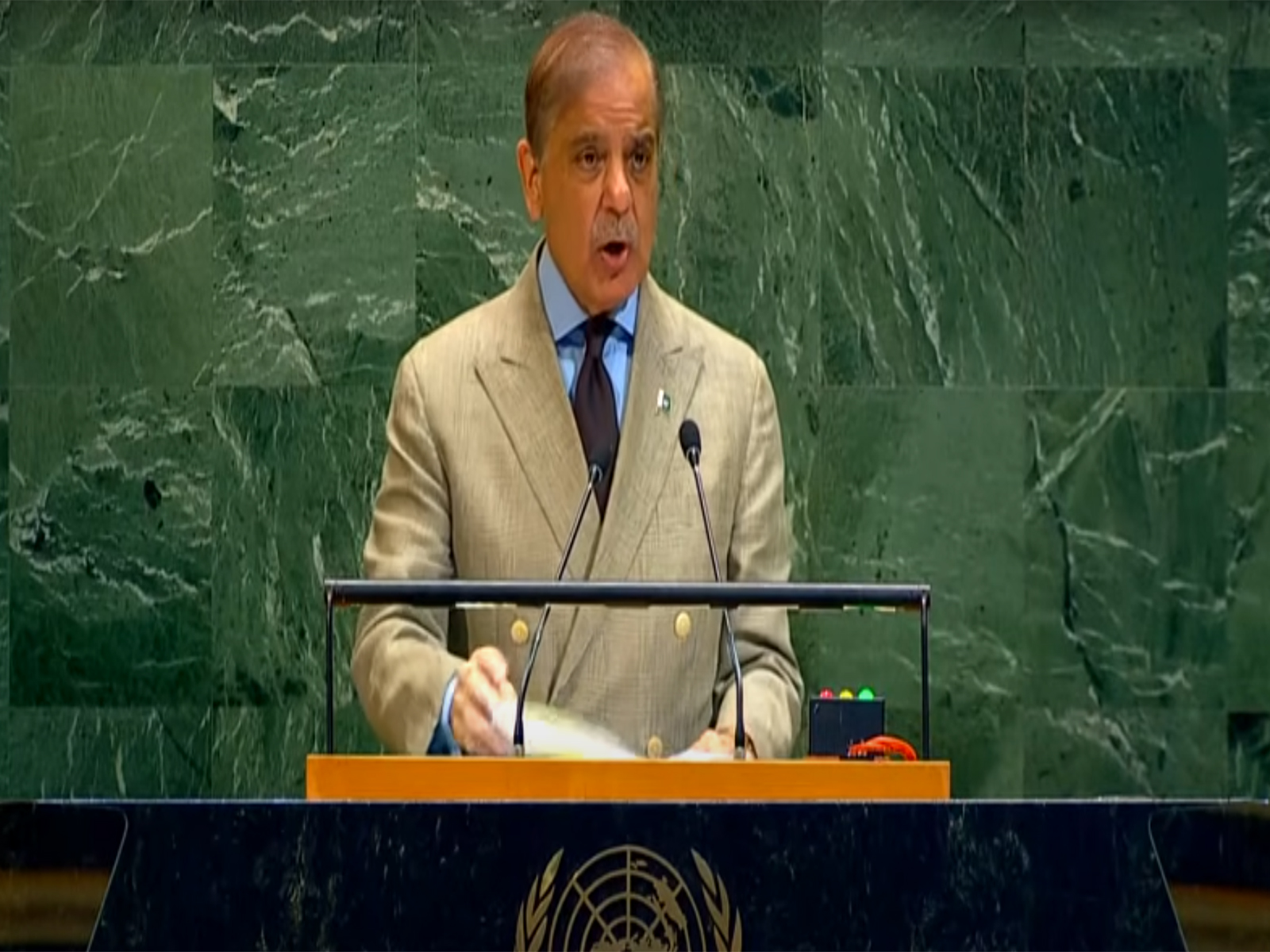 Pakistan Prime Minister Shehbaz Sharif (Photo/Youtube/UN) Pakistan Prime Minister Shehbaz Sharif (Photo/Youtube/UN)