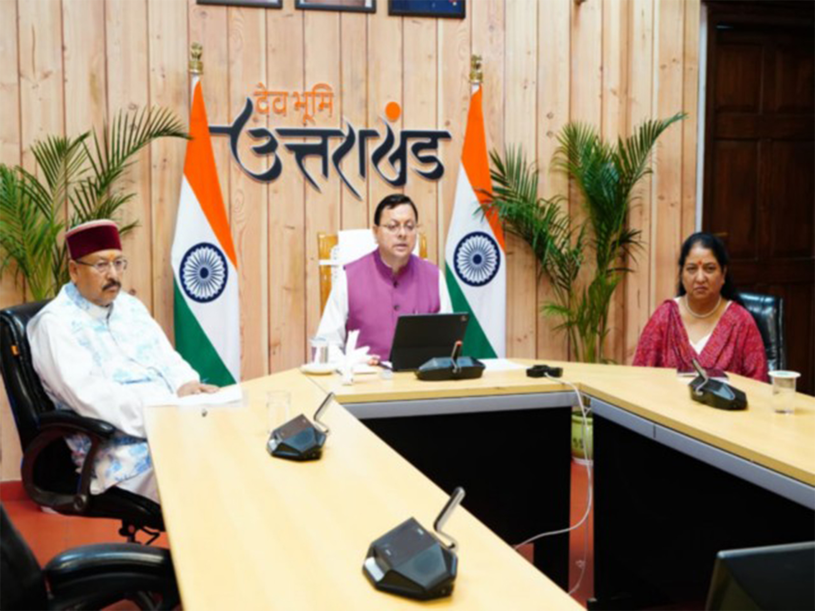 Uttarakhand CM Pushkar Singh Dhami (Photo/ANI) Uttarakhand CM Pushkar Singh Dhami (Photo/ANI)