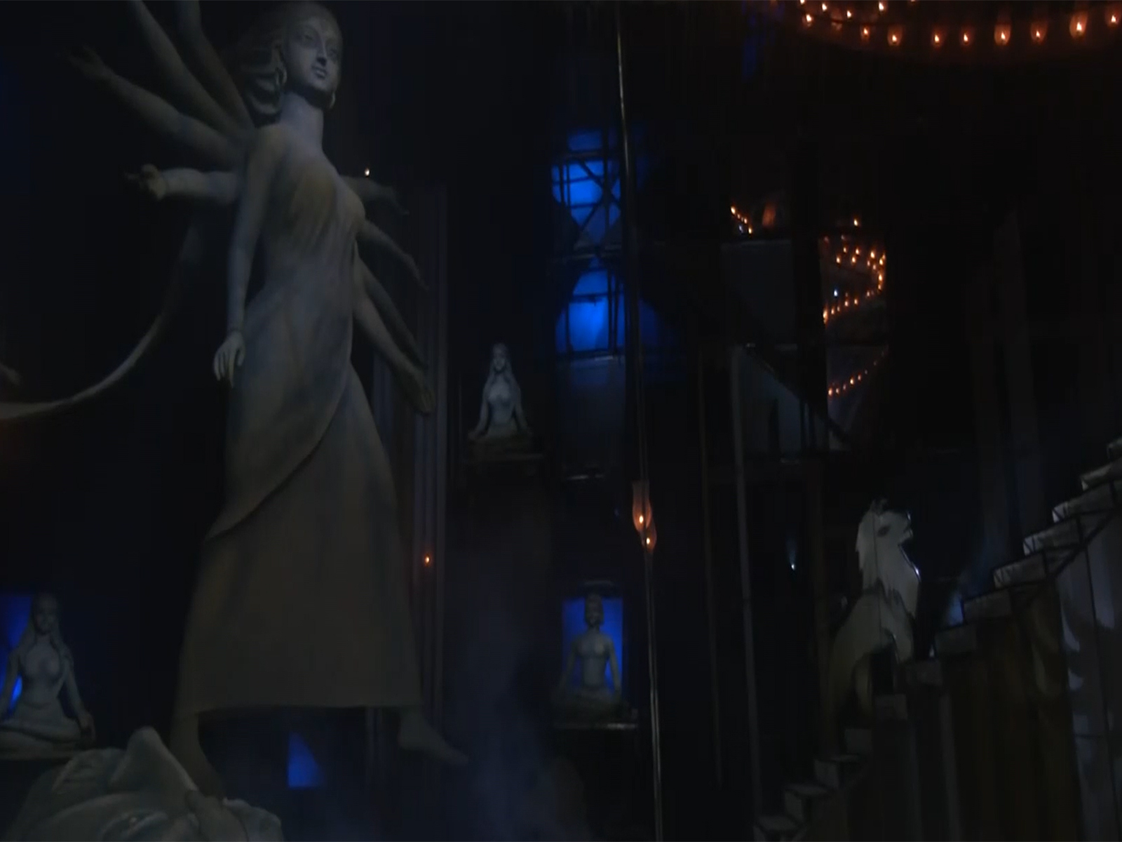 Kendua Shanti Sangha’s Durga Puja theme ‘Nigudh’ explores the journey leading to Goddess Durga (Photo/ANI) Kendua Shanti Sangha’s Durga Puja theme ‘Nigudh’ explores the journey leading to Goddess Durga (Photo/ANI)