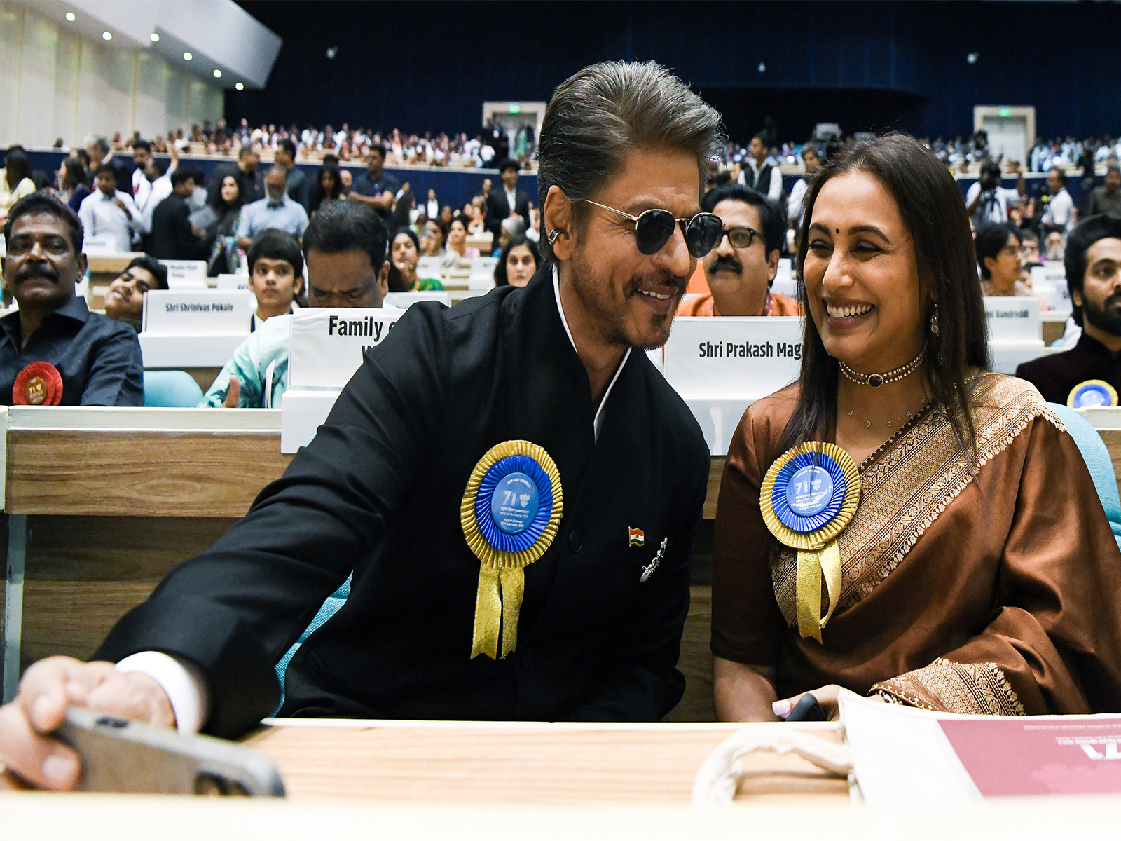 Shah Rukh Khan, Rani Mukerji (File photo: ANI) Shah Rukh Khan, Rani Mukerji (File photo: ANI)
