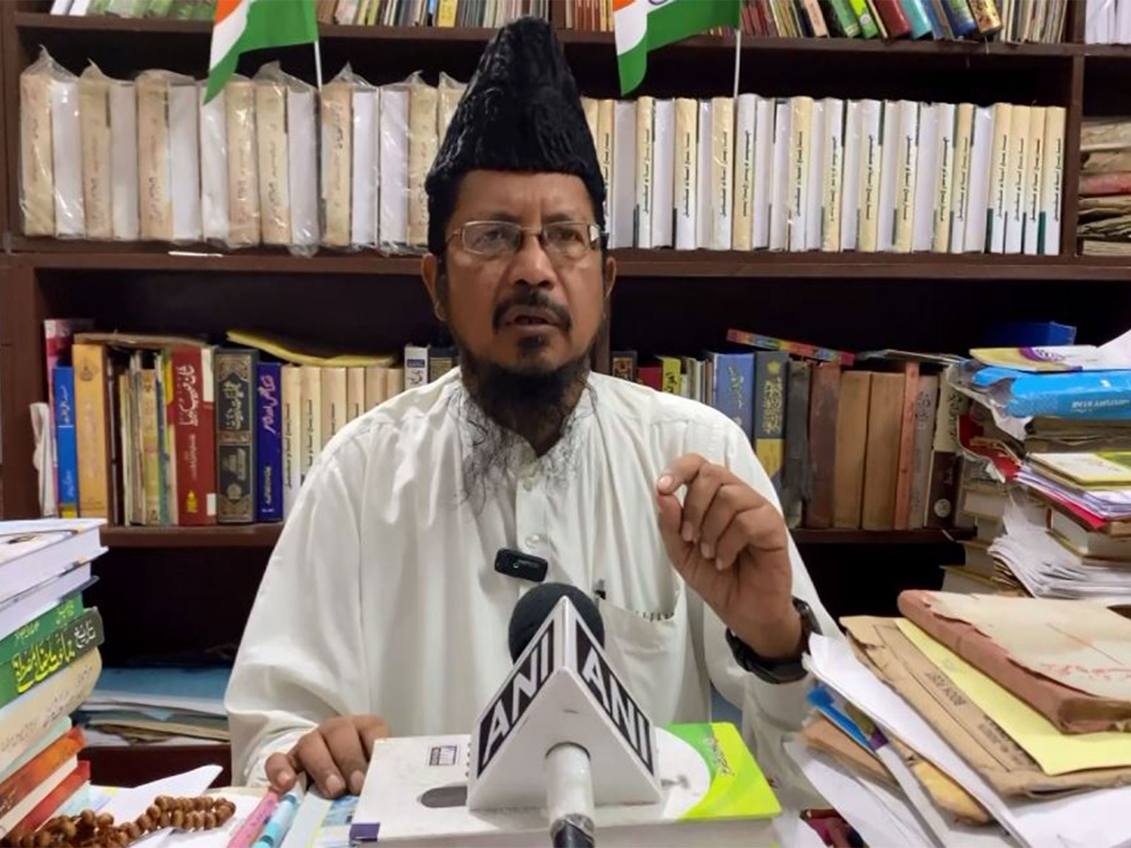 All India Muslim Jamaat chief Maulana Shahabuddin Razvi Bareilvi (Photo/ANI) All India Muslim Jamaat chief Maulana Shahabuddin Razvi Bareilvi (Photo/ANI)