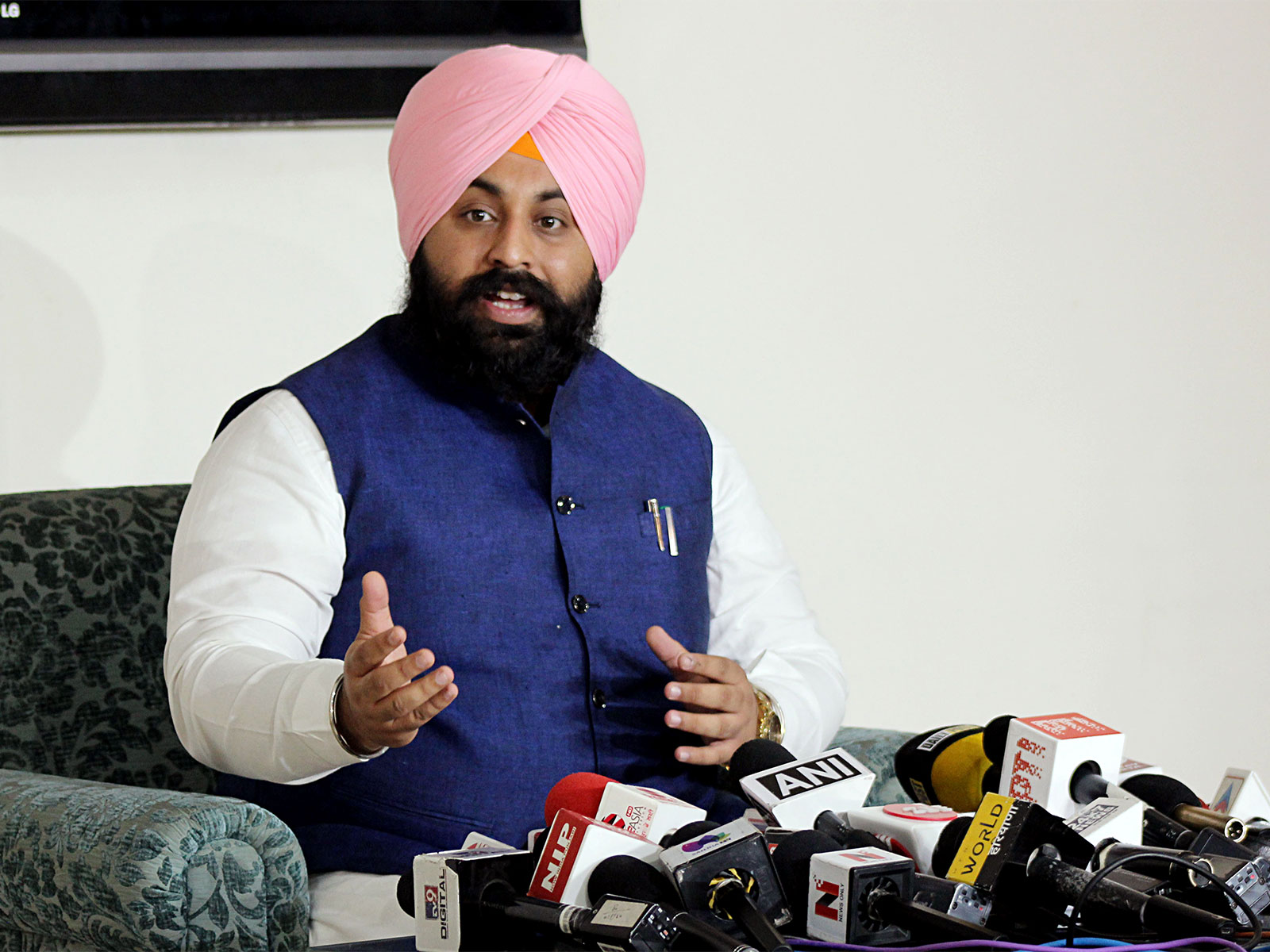 Punjab Education Minister Harjot Singh Bains (File Photo/ANI) Punjab Education Minister Harjot Singh Bains (File Photo/ANI)