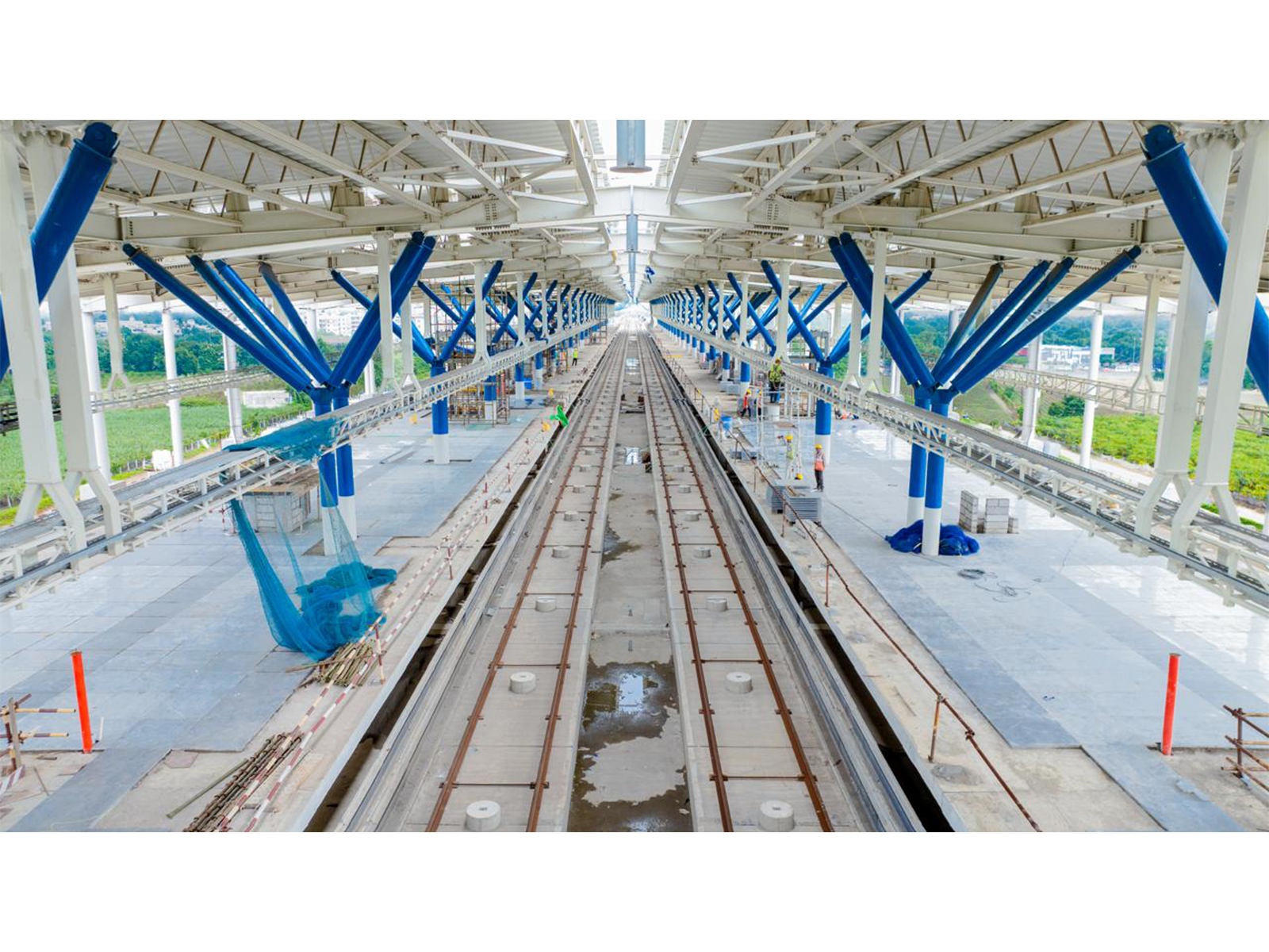 Surat Bullet Train station to redefine passenger comfort and connectivity (Photo/ANI) Surat Bullet Train station to redefine passenger comfort and connectivity (Photo/ANI)