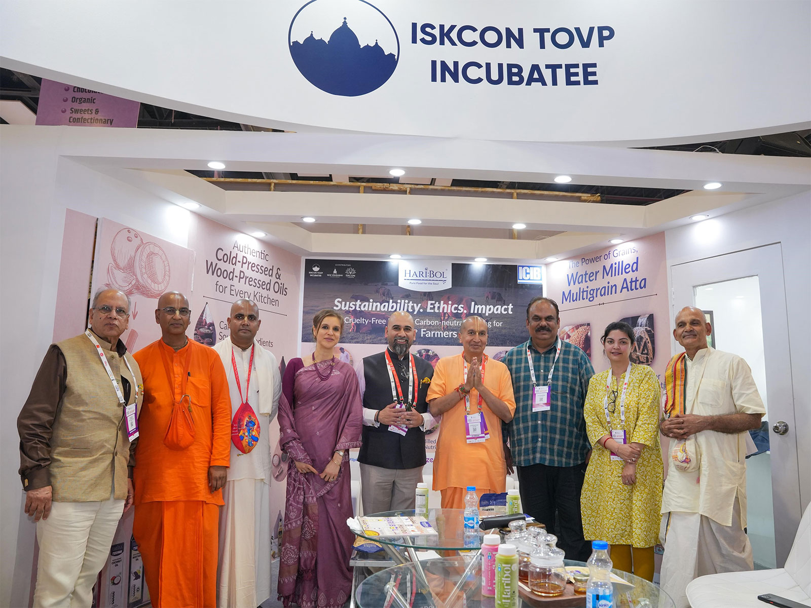 Haribol Showcases Satvik Nutrition and Ahimsa Dairy at World Food India 2025 Haribol Showcases Satvik Nutrition and Ahimsa Dairy at World Food India 2025
