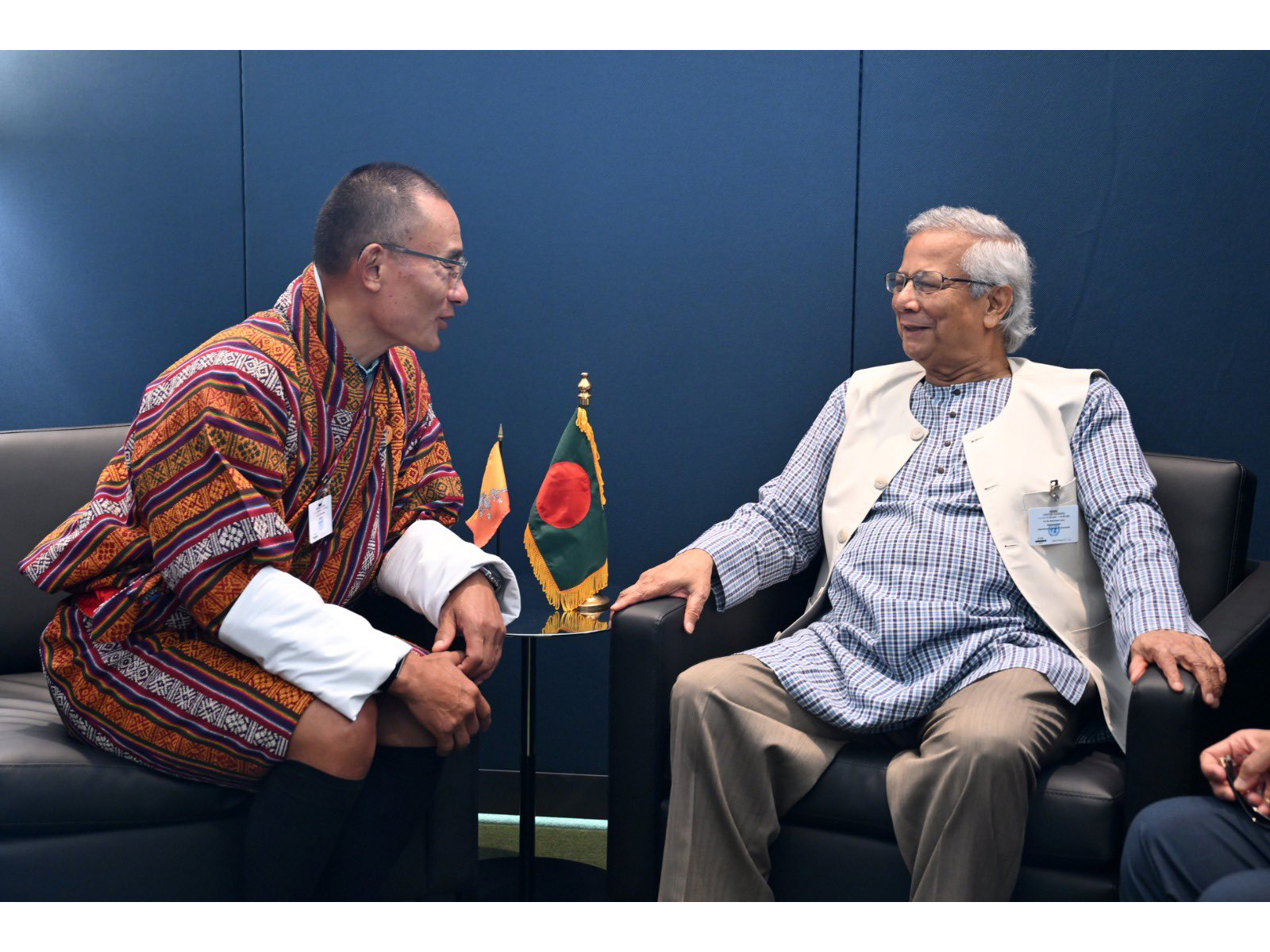 Bhutan PM Tshering Tobgay and Bangladesh Chief Advisor Muhammad Yunus (Photo/ X@ChiefAdvisorGoB) Bhutan PM Tshering Tobgay and Bangladesh Chief Advisor Muhammad Yunus (Photo/ X@ChiefAdvisorGoB)