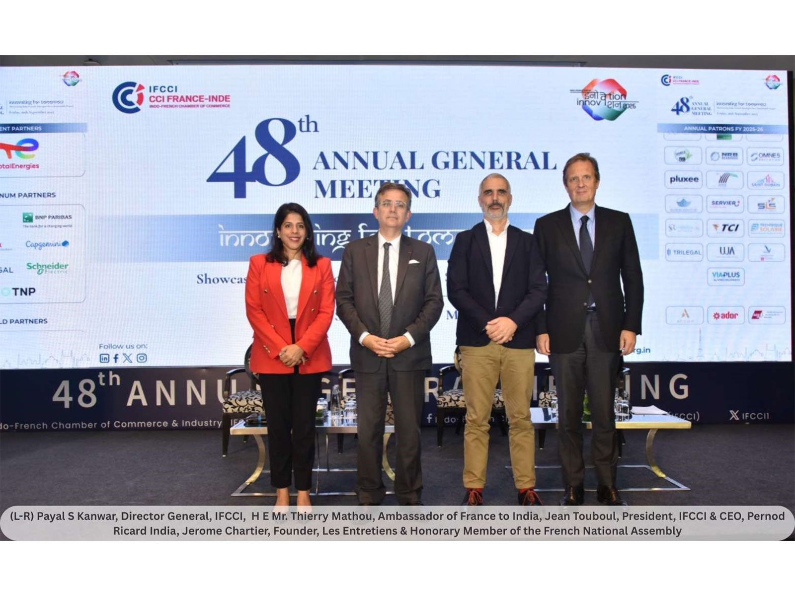 French Companies in India Bet Big on Innovation and Sustainable Growth ahead of 2026 AI Summit at IFCCI’s 48th Annual General Meeting French Companies in India Bet Big on Innovation and Sustainable Growth ahead of 2026 AI Summit at IFCCI’s 48th Annual General Meeting