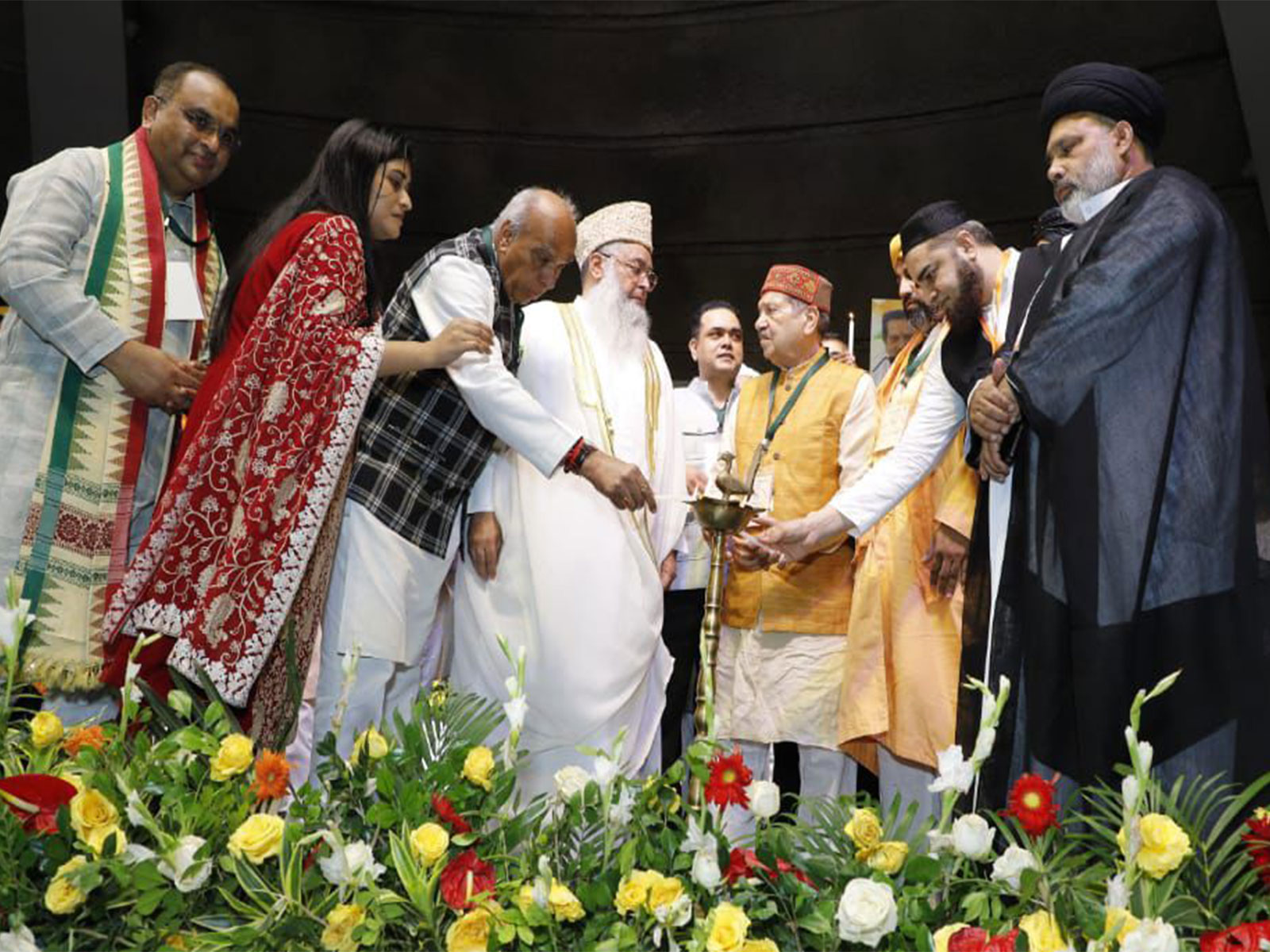 Muslim Rashtriya Manch’s All India Muslim Maha Sammelan marks historic moment in New Delhi. (Photo/ANI) Muslim Rashtriya Manch’s All India Muslim Maha Sammelan marks historic moment in New Delhi. (Photo/ANI)