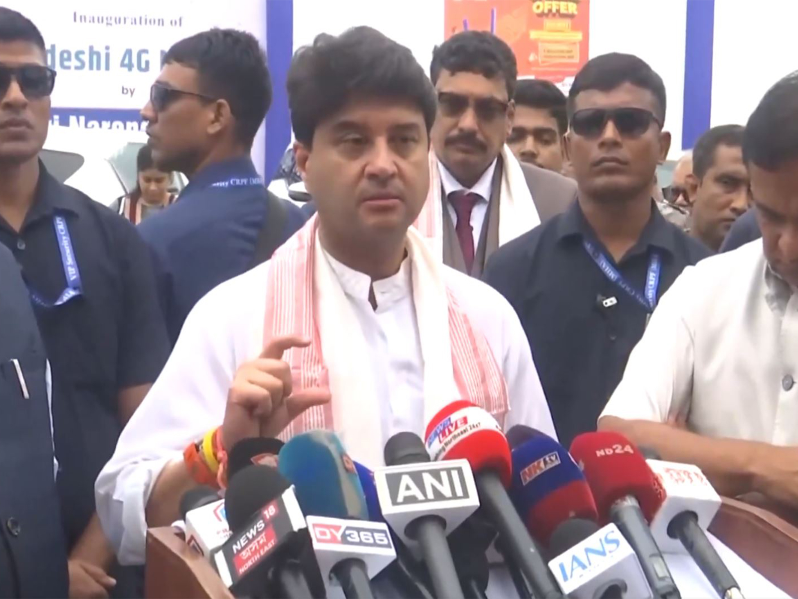 Union Minister Jyotiraditya Scindia (Photo/ANI) Union Minister Jyotiraditya Scindia (Photo/ANI)