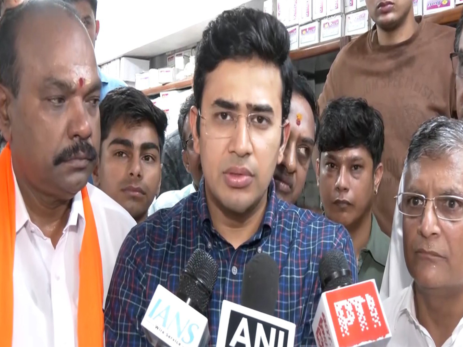 BJP MP Tejasvi Surya (Photo/ANI) BJP MP Tejasvi Surya (Photo/ANI)