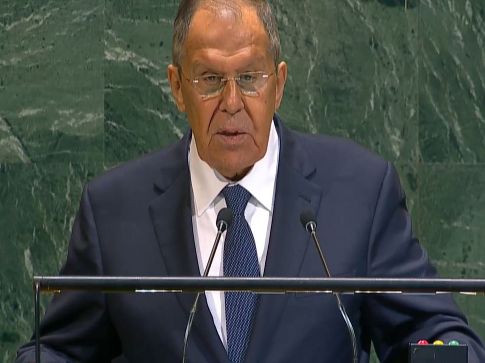 Russian Foreign Minister Sergey Lavrov speaking at UNGA in New York (Photo/UN TV) Russian Foreign Minister Sergey Lavrov speaking at UNGA in New York (Photo/UN TV)