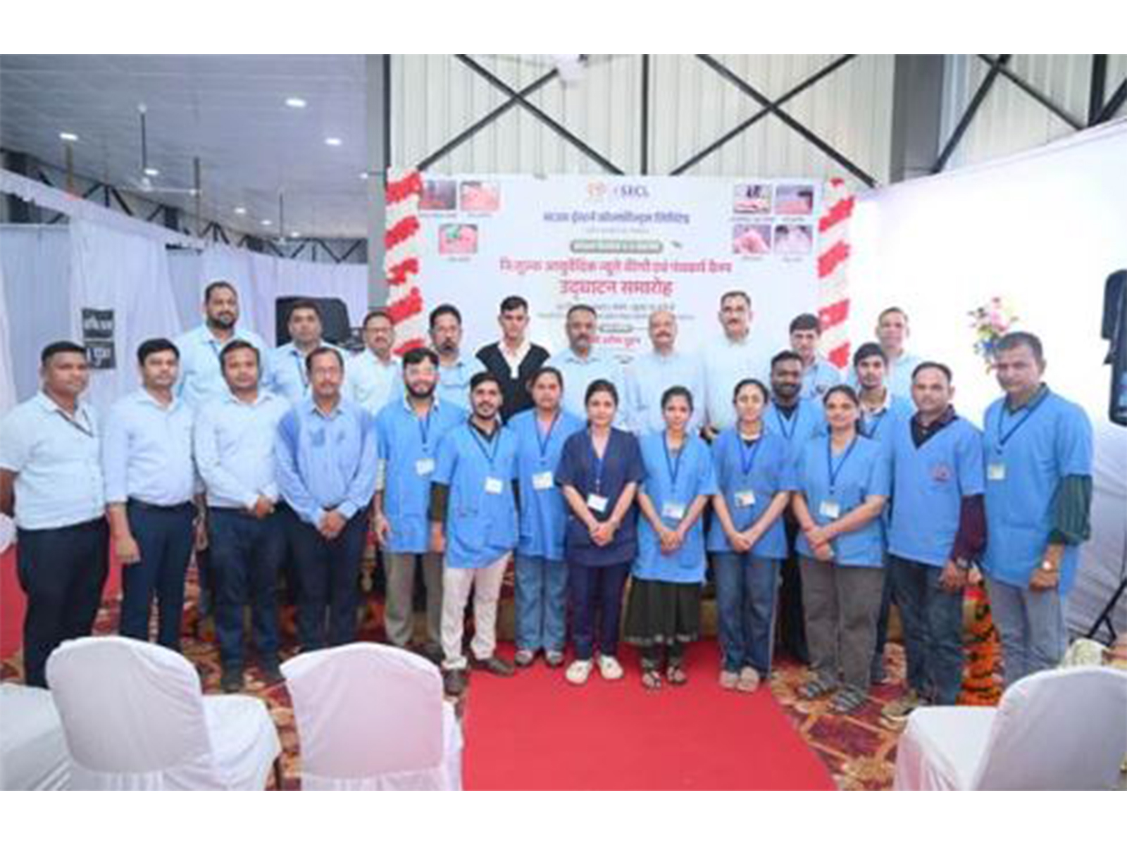 SECL honour 100 ‘safai mitras’ under Swachhata Hi Sewa 2025 campaign (Photo/ANI) SECL honour 100 ‘safai mitras’ under Swachhata Hi Sewa 2025 campaign (Photo/ANI)