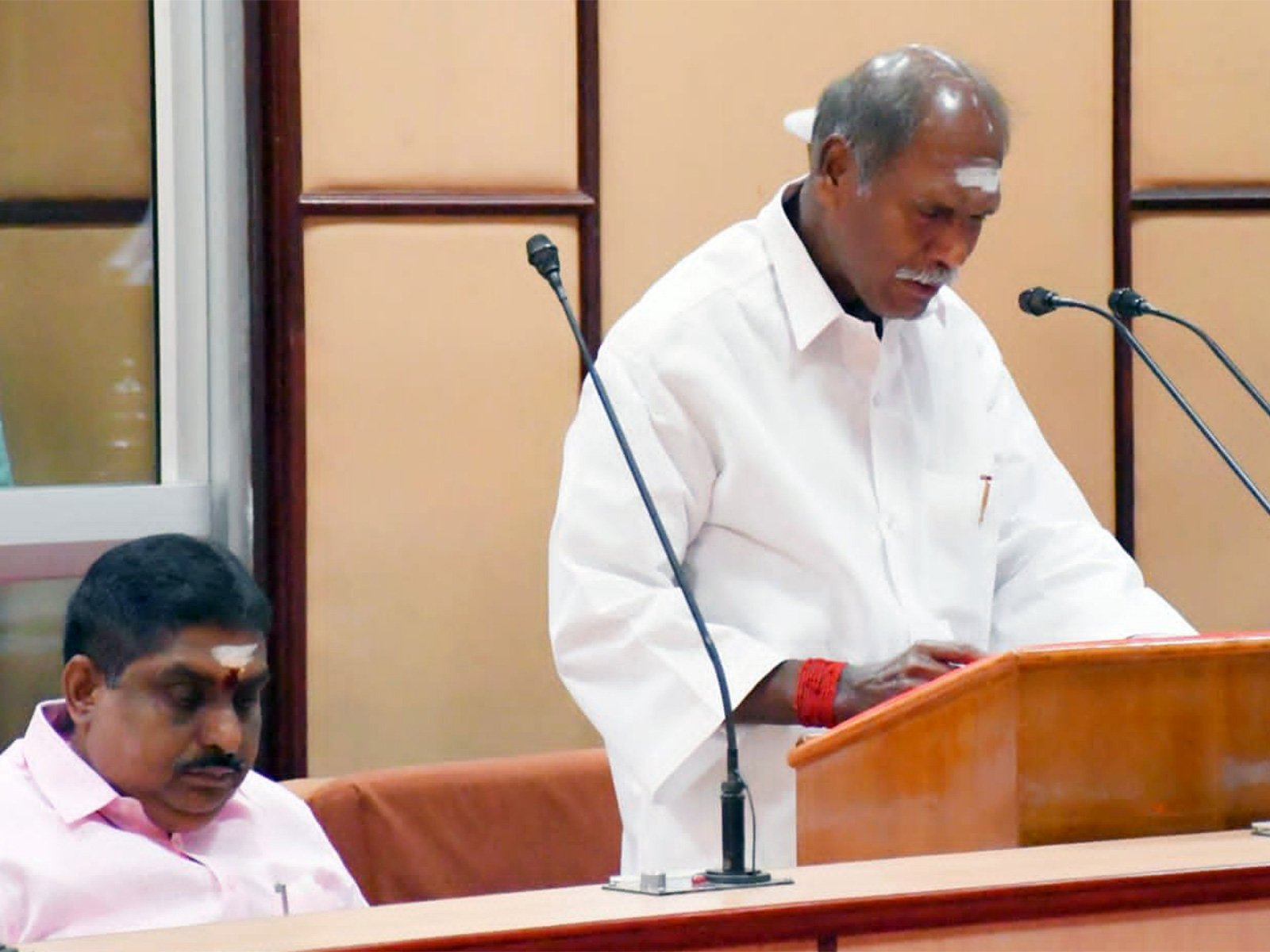 Puducherry Chief Minister N Rangasamy (Photo/ANI) Puducherry Chief Minister N Rangasamy (Photo/ANI)
