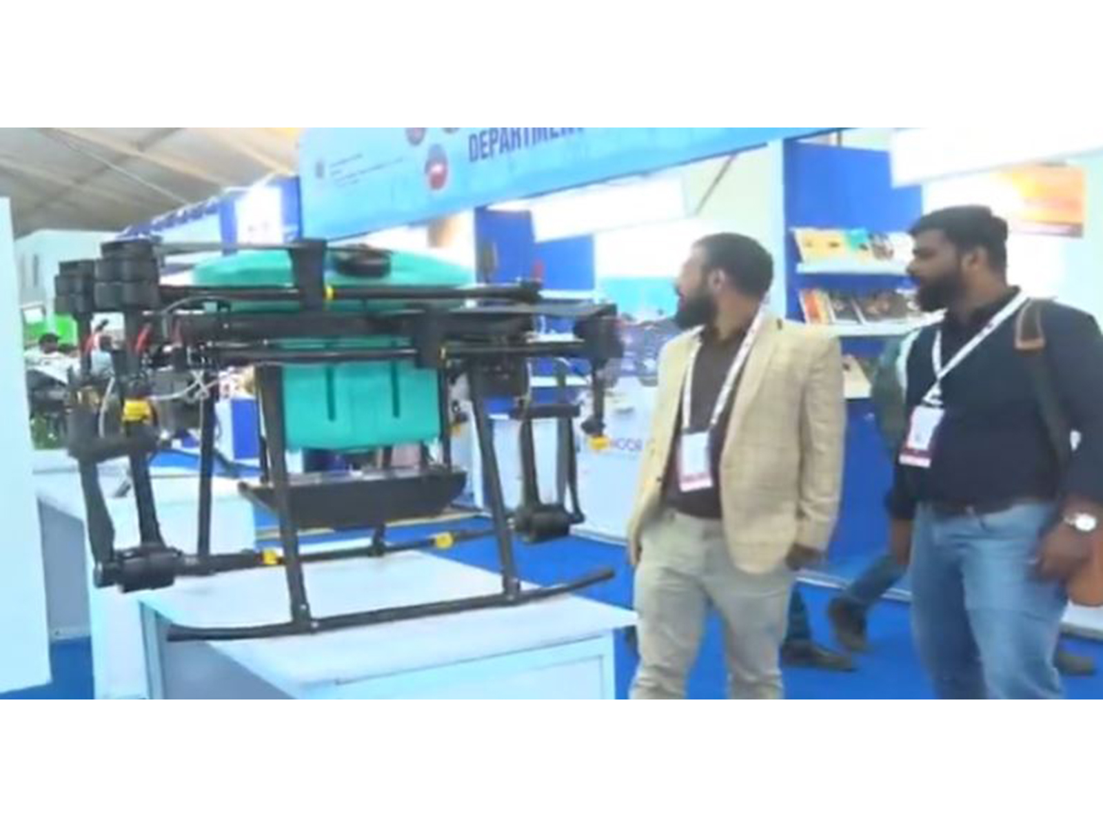 Visitors at Bharat Mandapam (Photo/@Department of Fisheries) Visitors at Bharat Mandapam (Photo/@Department of Fisheries)