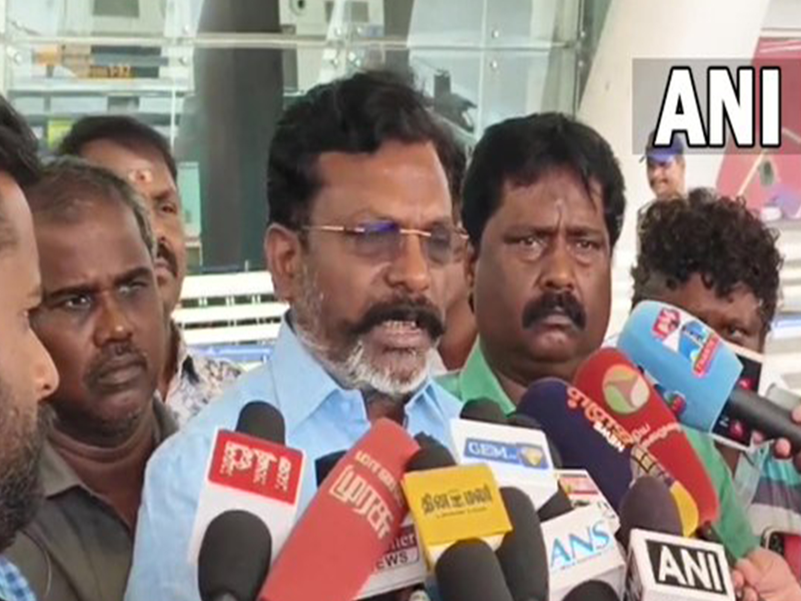 VCK President and MP Thol. Thirumavalavan (Photo/ANI) VCK President and MP Thol. Thirumavalavan (Photo/ANI)
