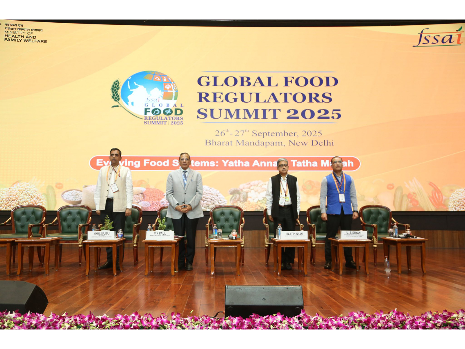 Global Food Regulators Summit 2025 (Photo/@MoHFW_INDIA) Global Food Regulators Summit 2025 (Photo/@MoHFW_INDIA)